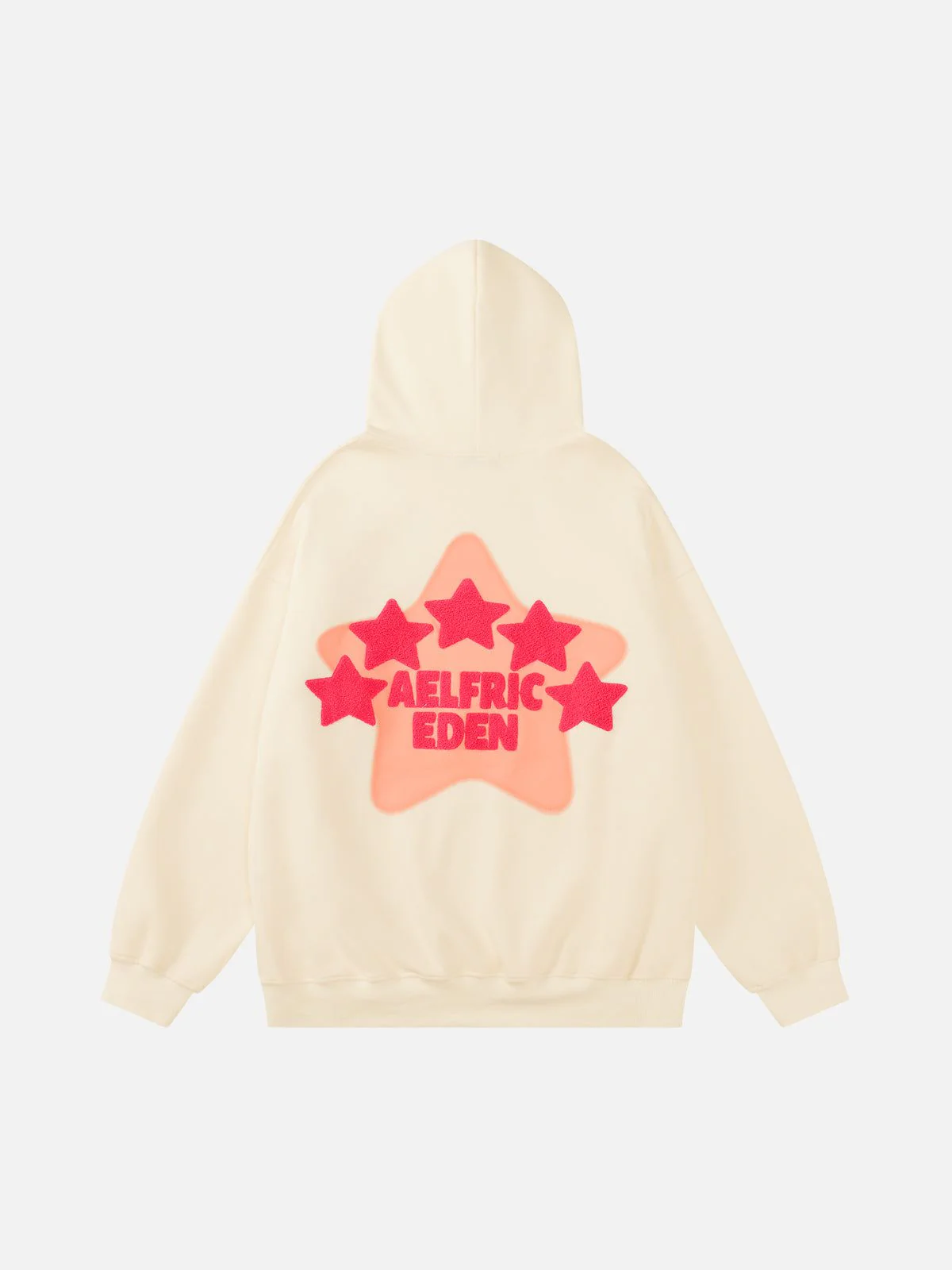 Aelfric Eden Vintage Stickerei-Stern-Kapuzenpullover - Image 11