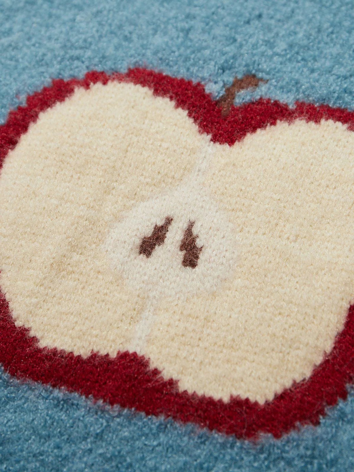 Aelfric Eden Apfel Grafik Cropped Pullover - Image 3