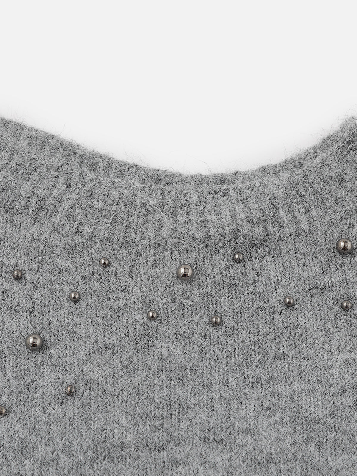 Aelfric Eden Perlenbesetzter schulterfreier Pullover - Image 3