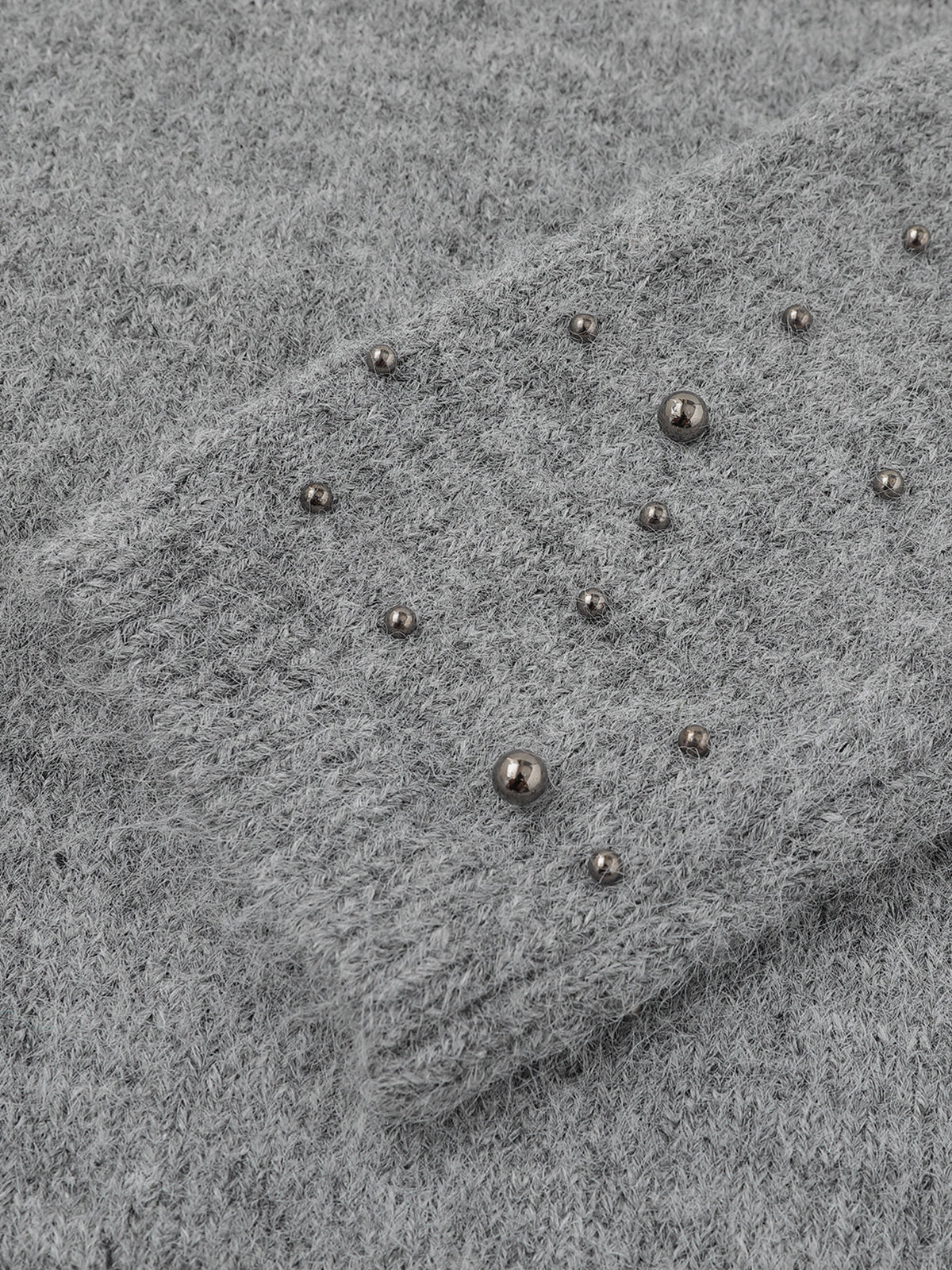 Aelfric Eden Perlenbesetzter schulterfreier Pullover - Image 4