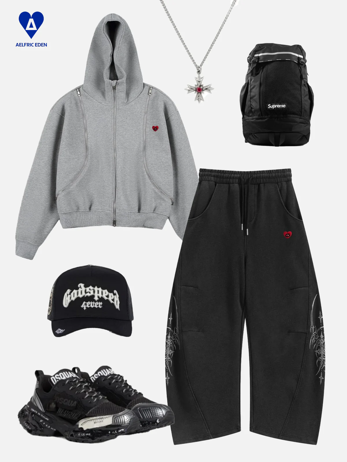 Aelfric Eden Blade Washed Barrel Jogginghose - Image 3
