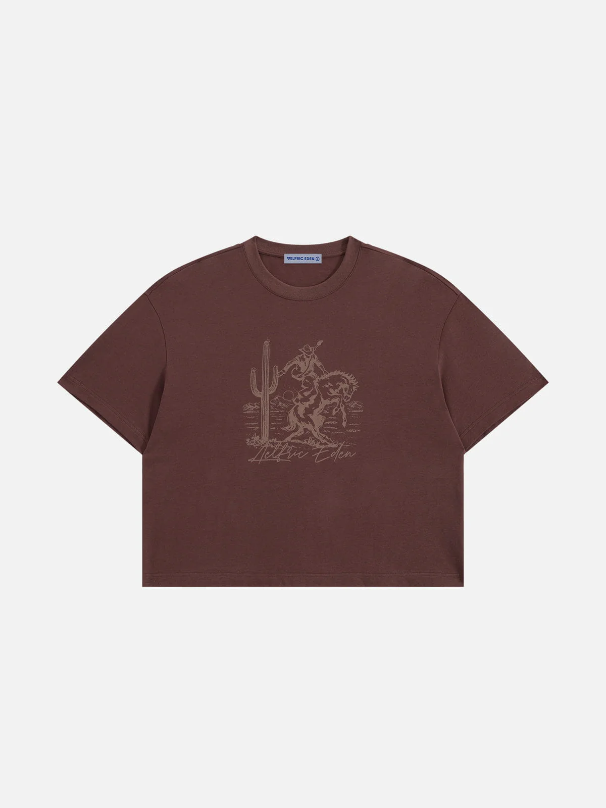 Aelfric Eden Boxy Cowboy Graphic Tee - Image 4