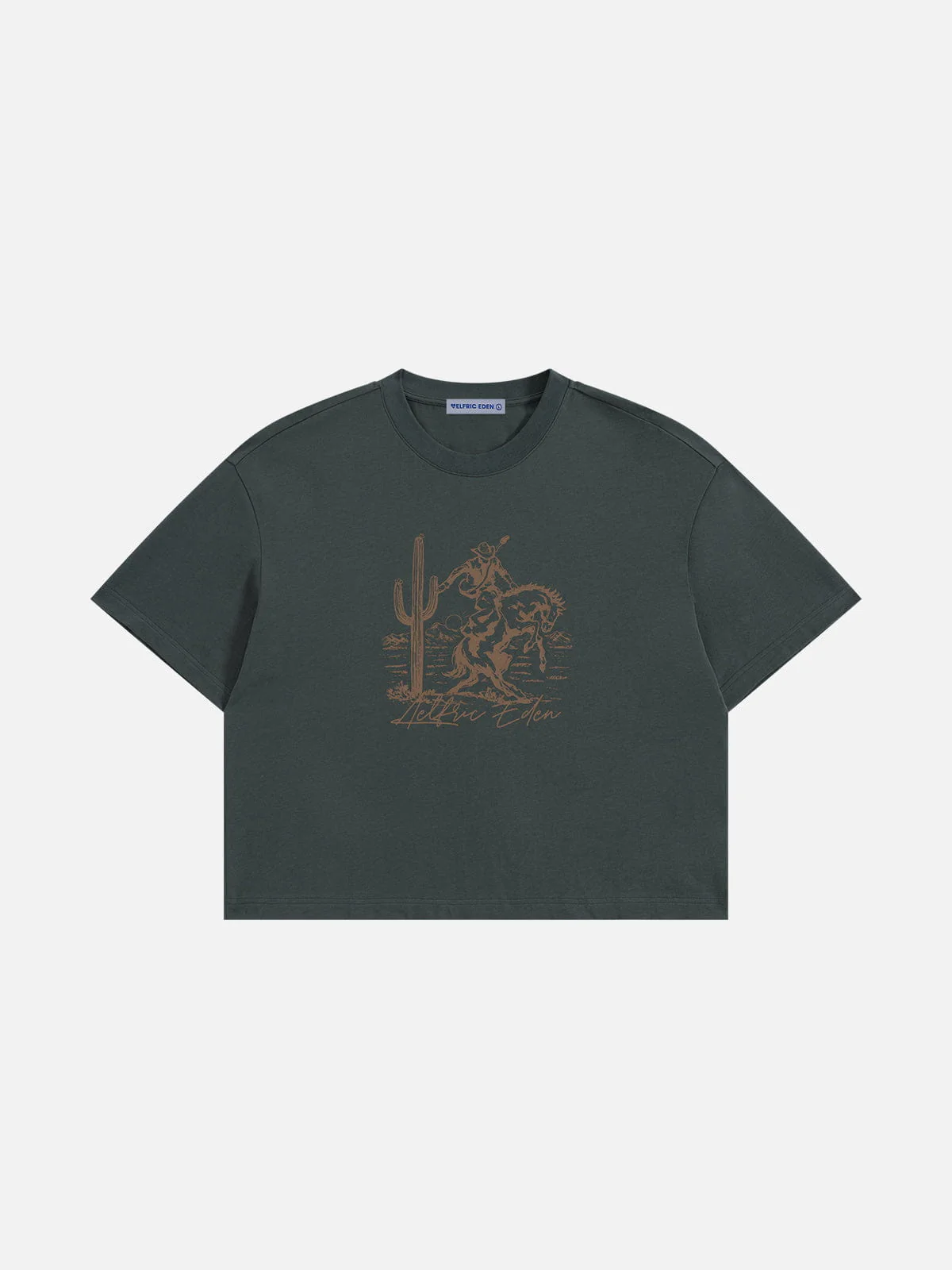 Aelfric Eden Boxy Cowboy Graphic Tee - Image 5