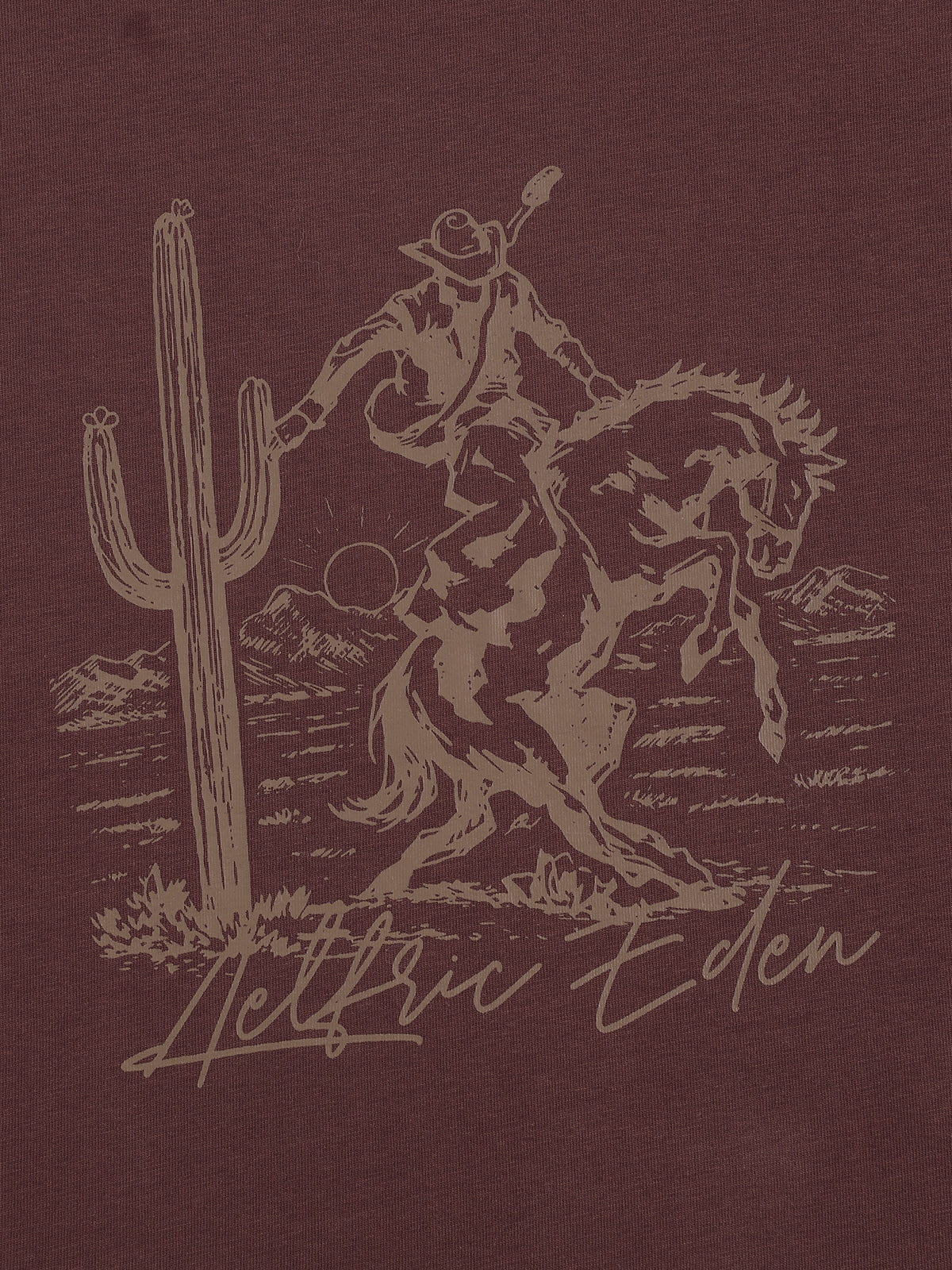 Aelfric Eden Boxy Cowboy Graphic Tee - Image 7