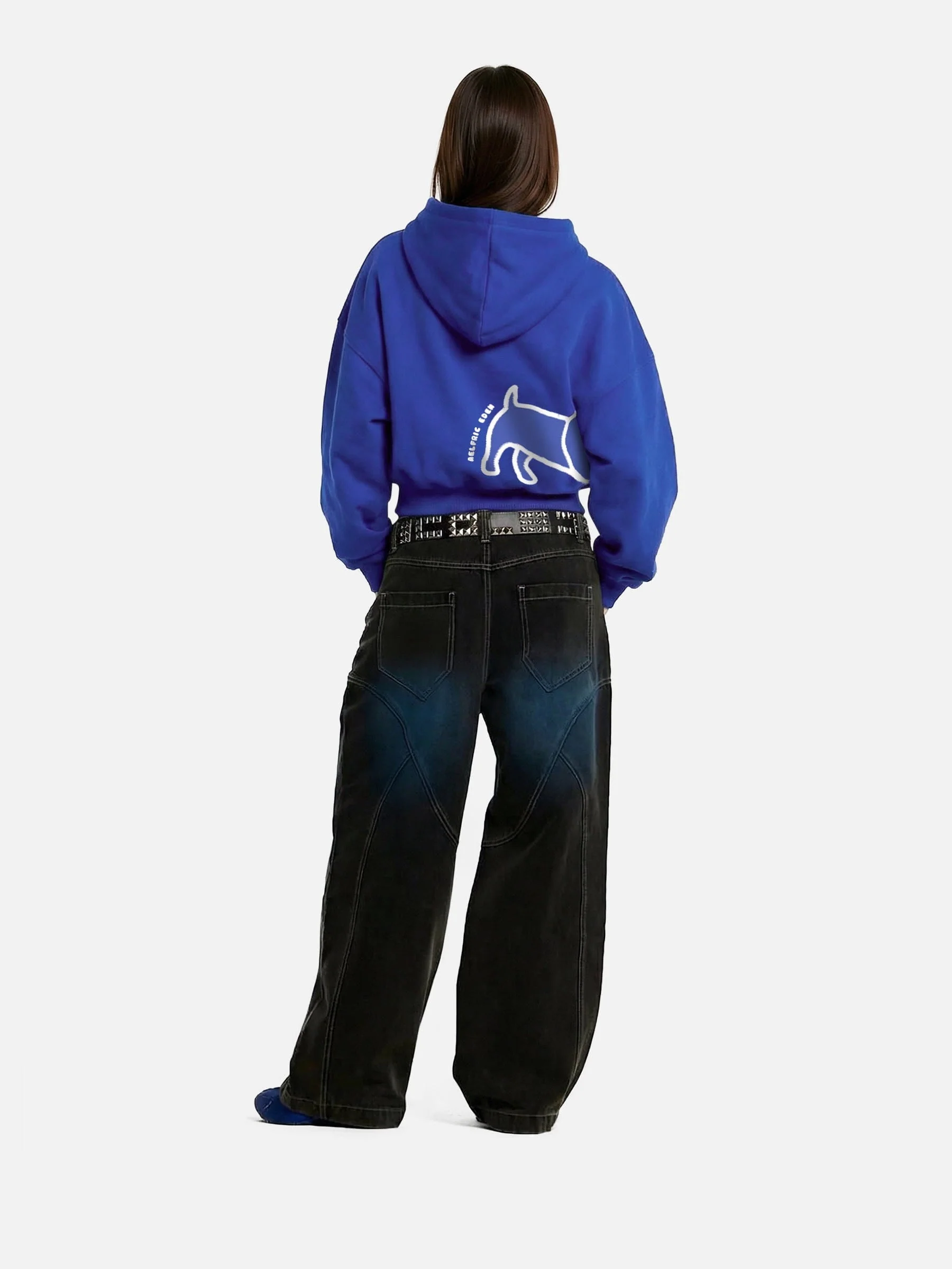 Aelfric Eden Boxy Dachshund Graphic Hoodie - Image 3