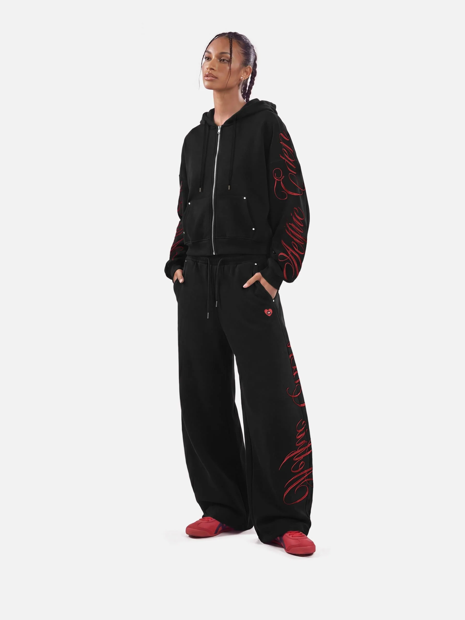 Aelfric Eden Boxy Embroidery Hoodie Sets - Image 3