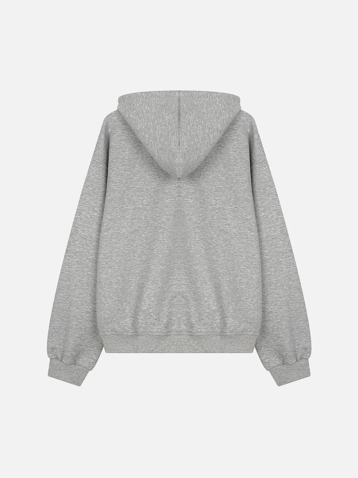 Aelfric Eden Boxy Pullover-Hoodie mit Knopfleiste, türkis - Image 2