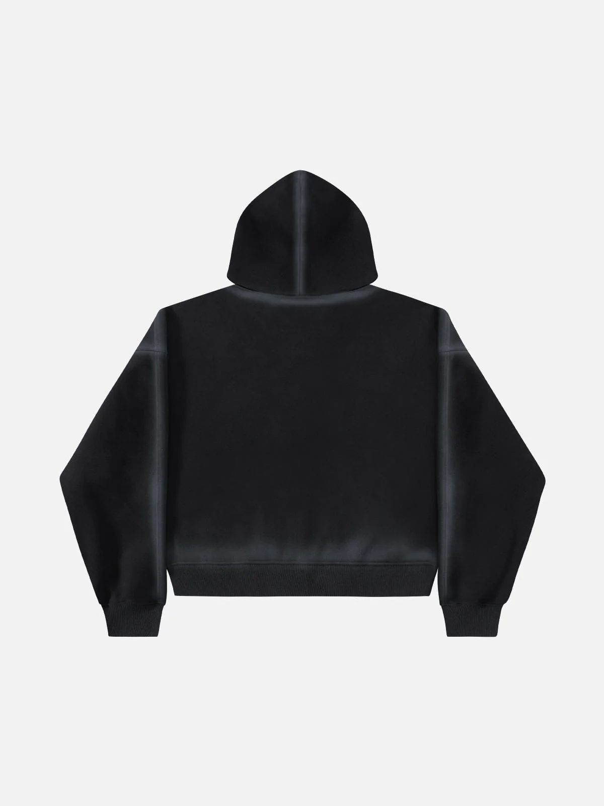 Aelfric Eden Boxy Washed Double Zip Up Hoodie - Image 4