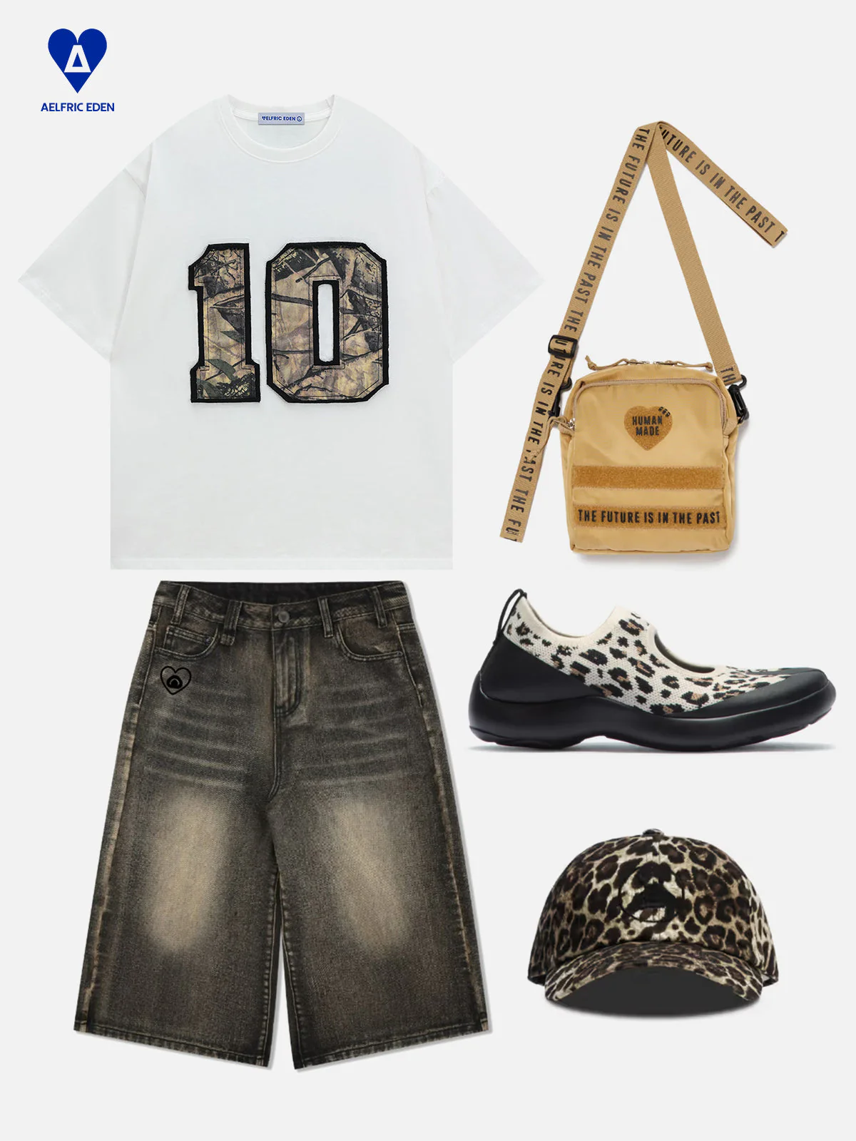 Aelfric Eden Camouflage Number T-Shirt - Image 3