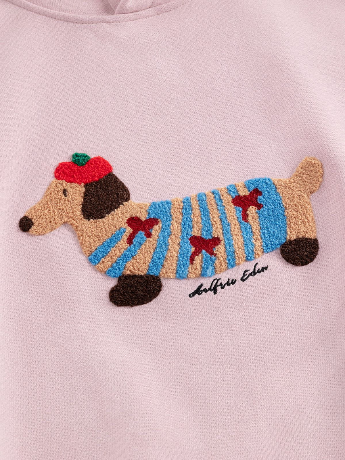 [Pre-Order] Aelfric Eden – Kapuzenpullover mit Cartoon-Dackel - Image 5