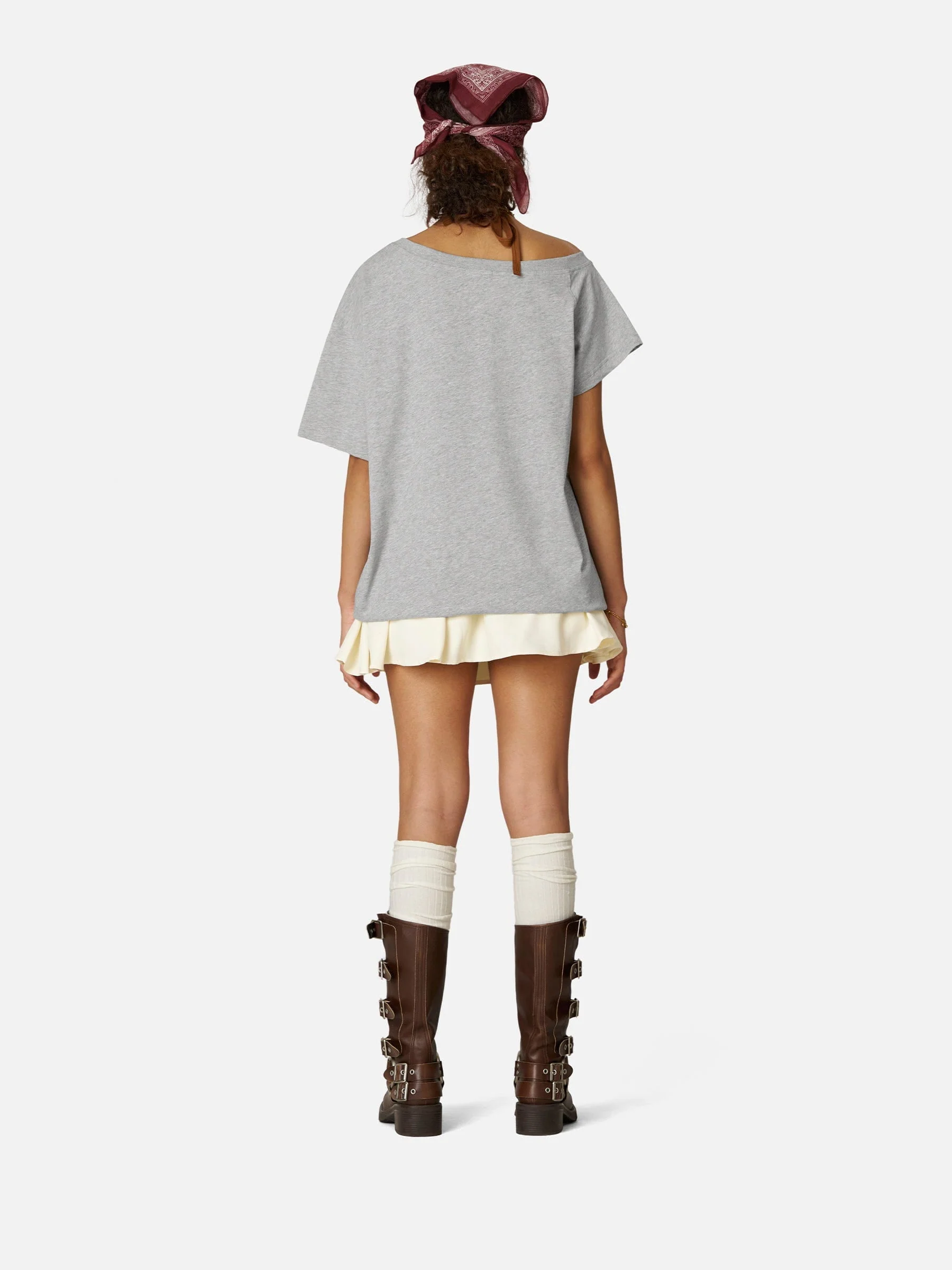 Aelfric Eden Dackel schulterfreies T-Shirt - Image 6