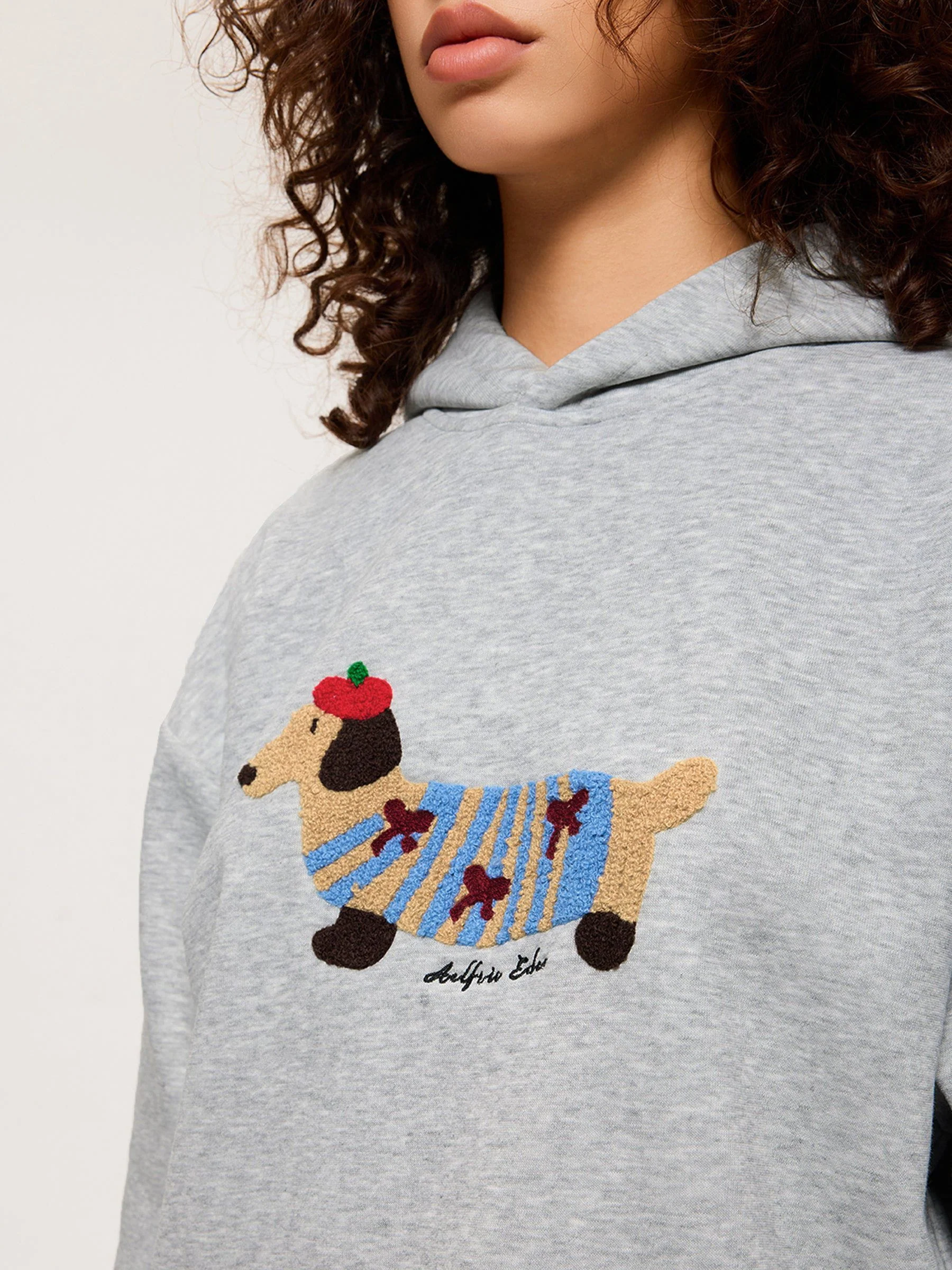 Aelfric Eden Cartoon-Hundekapuzenpullover - Image 7