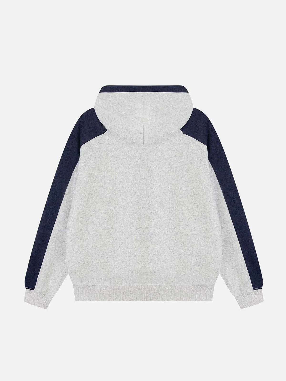 Aelfric – Eden – Kapuzenpullover mit Farbblockierung und Streifen - Image 8