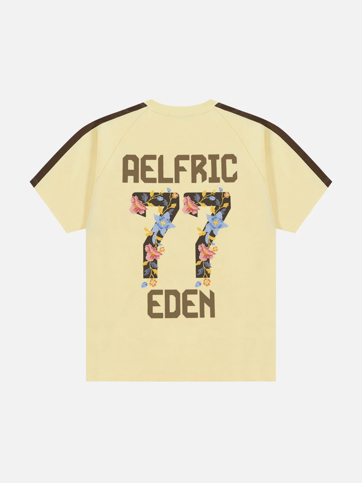 Aelfric Eden Contrast Panel Tee - Image 2
