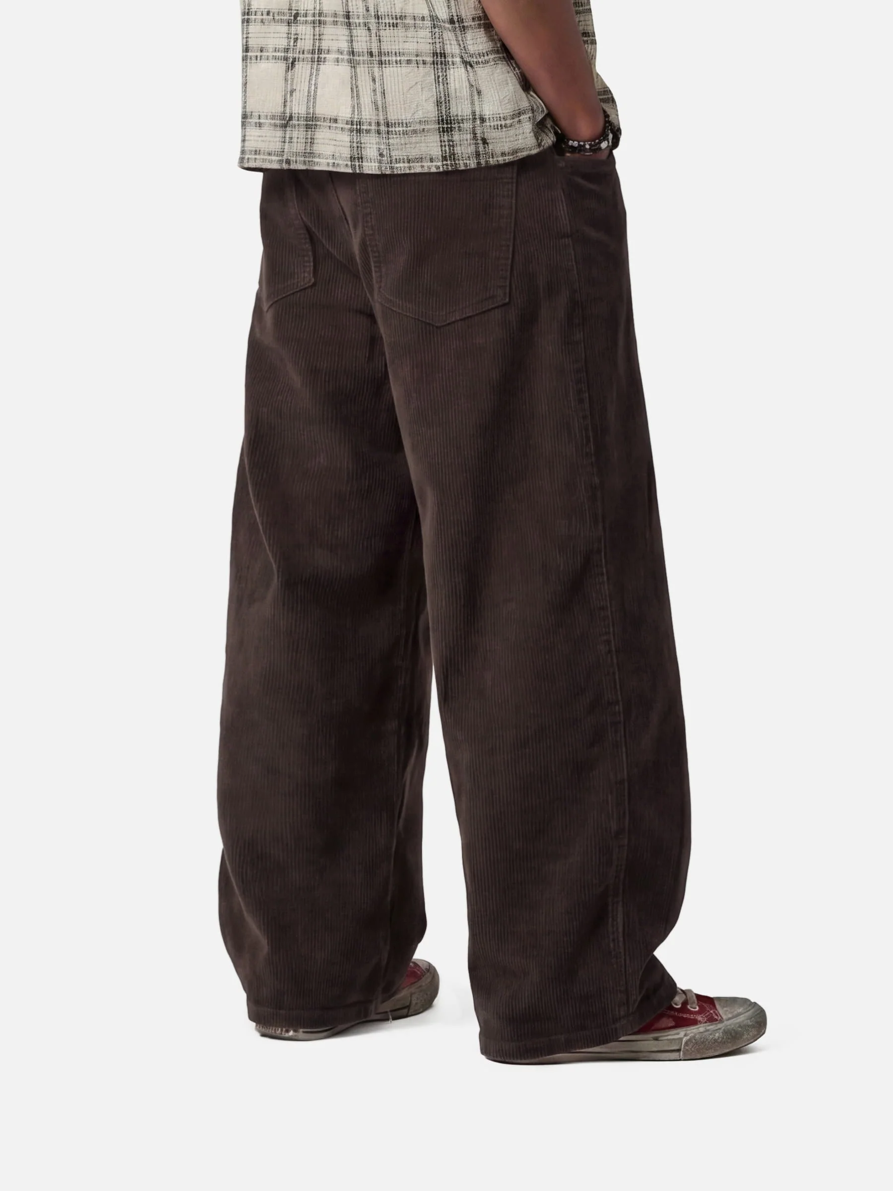 Aelfric Eden Corduroy Baggy Barrel Pants - Image 3