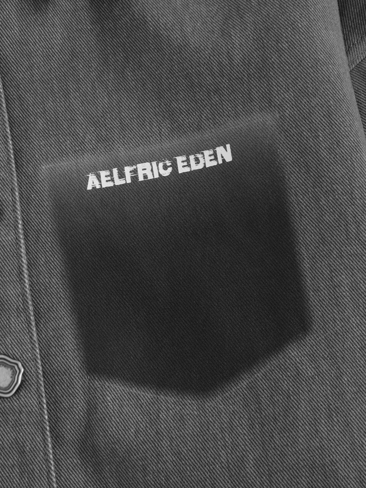Aelfric Eden Cropped Washed Langarmhemd - Image 6