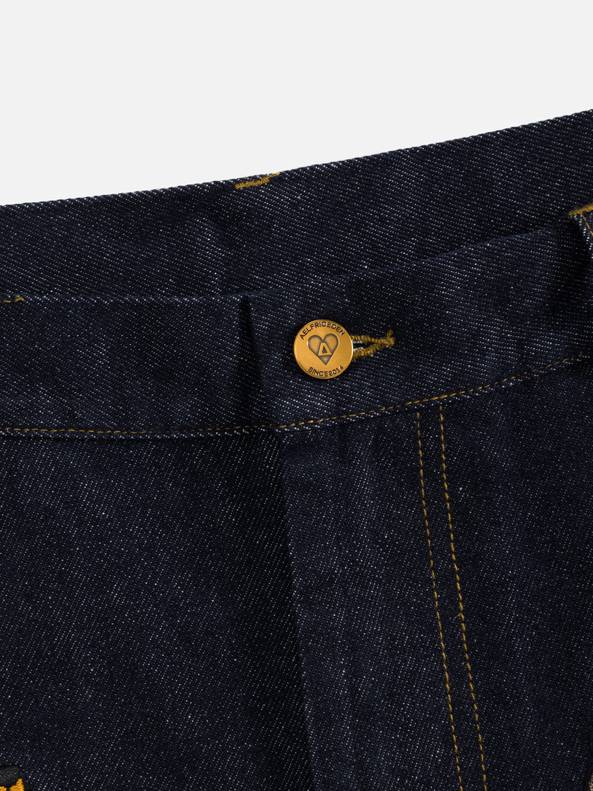 Aelfric Eden Dackel bestickte Baggy Jeans - Image 7