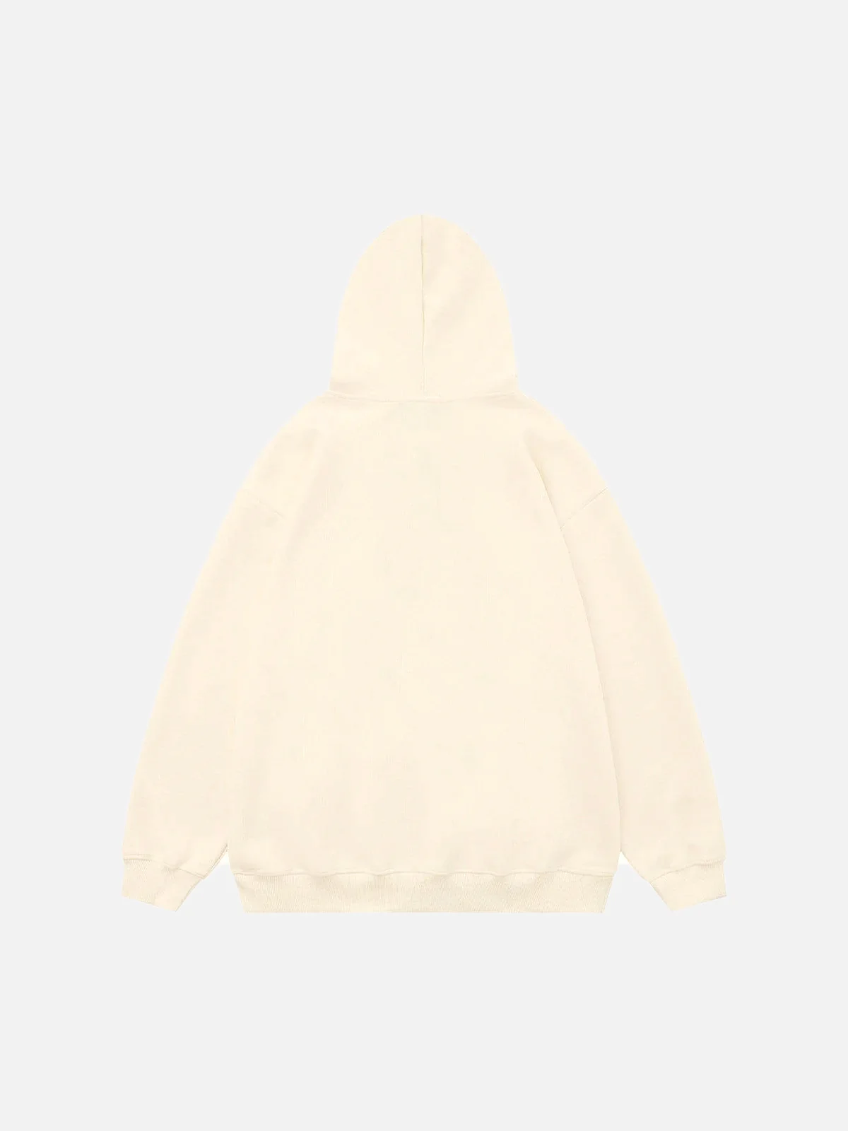 Aelfric Eden Kapuzenpullover mit Denim-Stern-Stickerei - Image 12