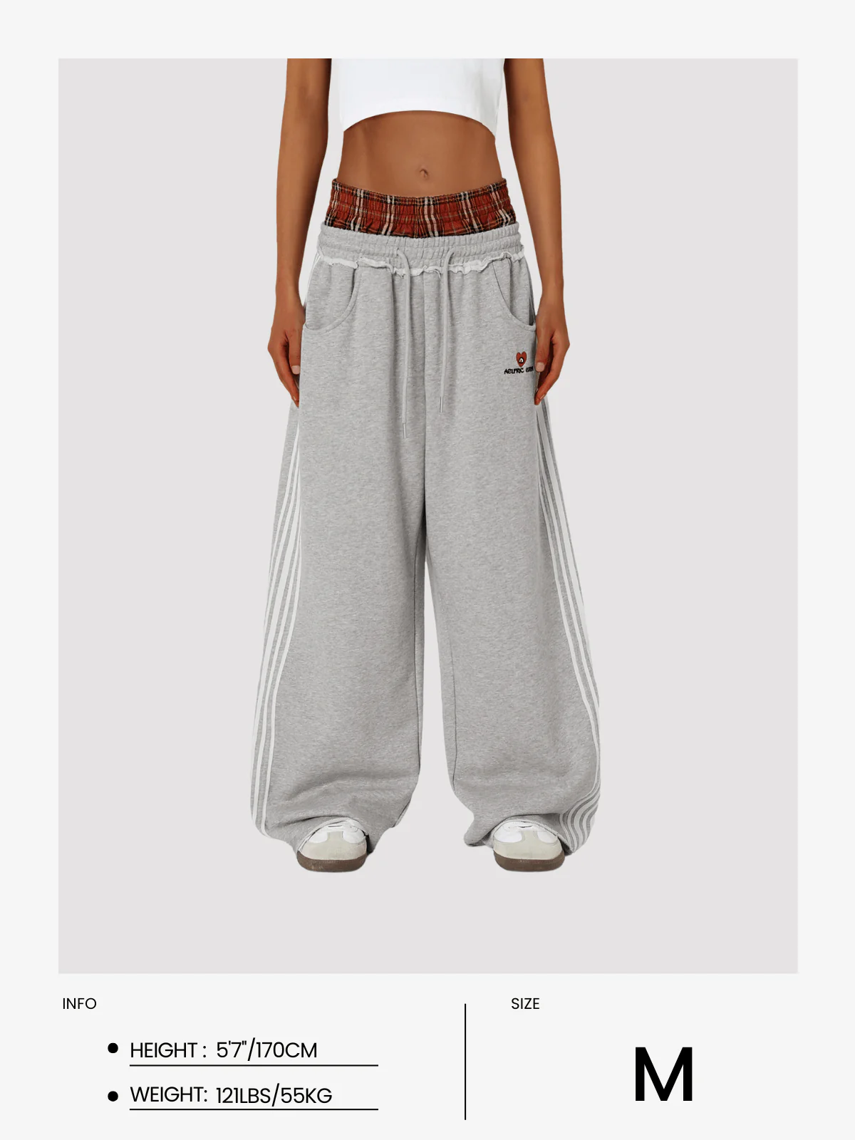 Aelfric Eden Baggy-Jogginghose mit doppelter Taille - Image 21