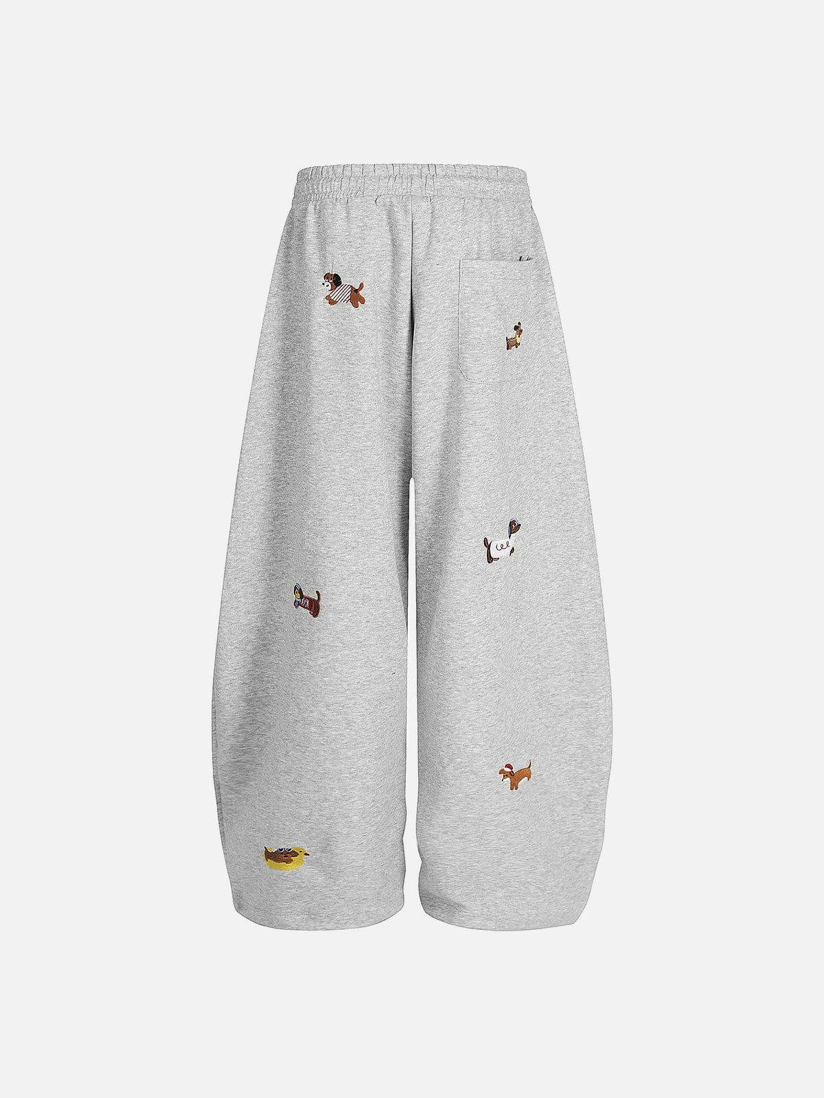 Aelfric Eden Embroidery Dog Baggy Barrel Jogginghose - Image 4