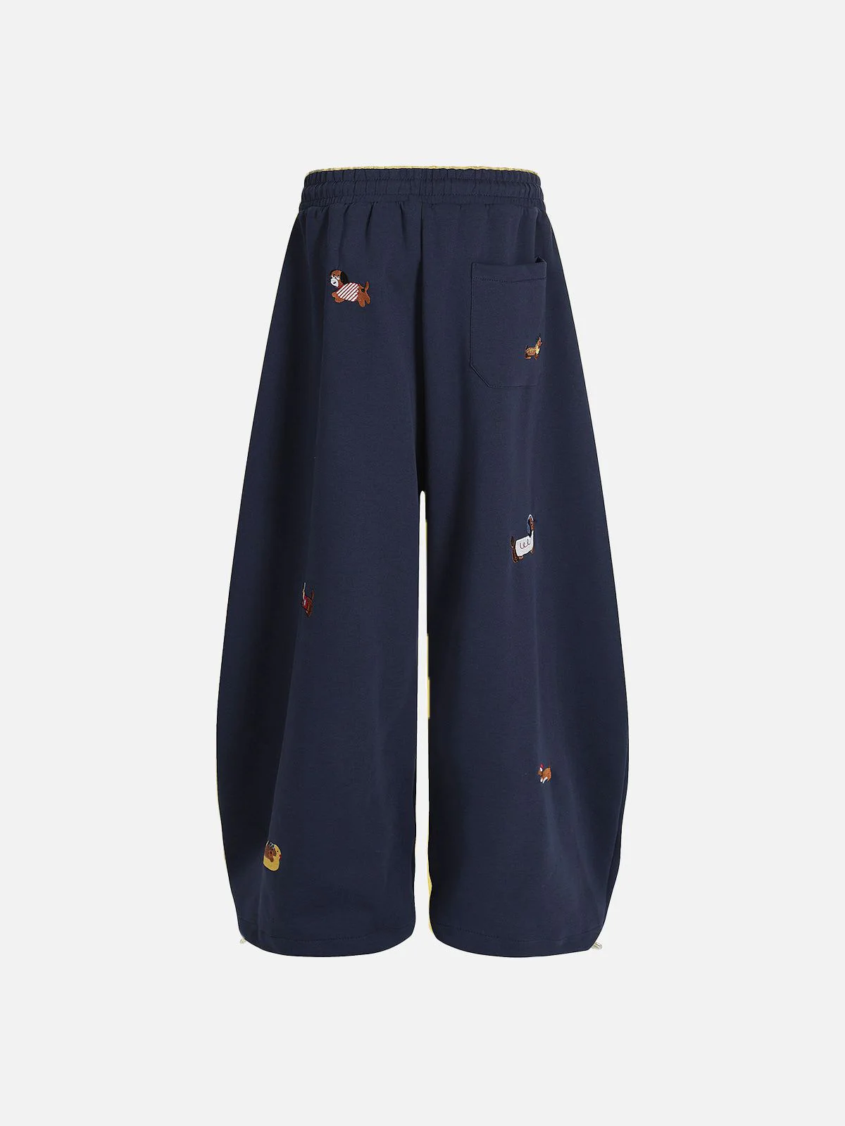 Aelfric Eden Embroidery Dog Baggy Barrel Jogginghose - Image 7