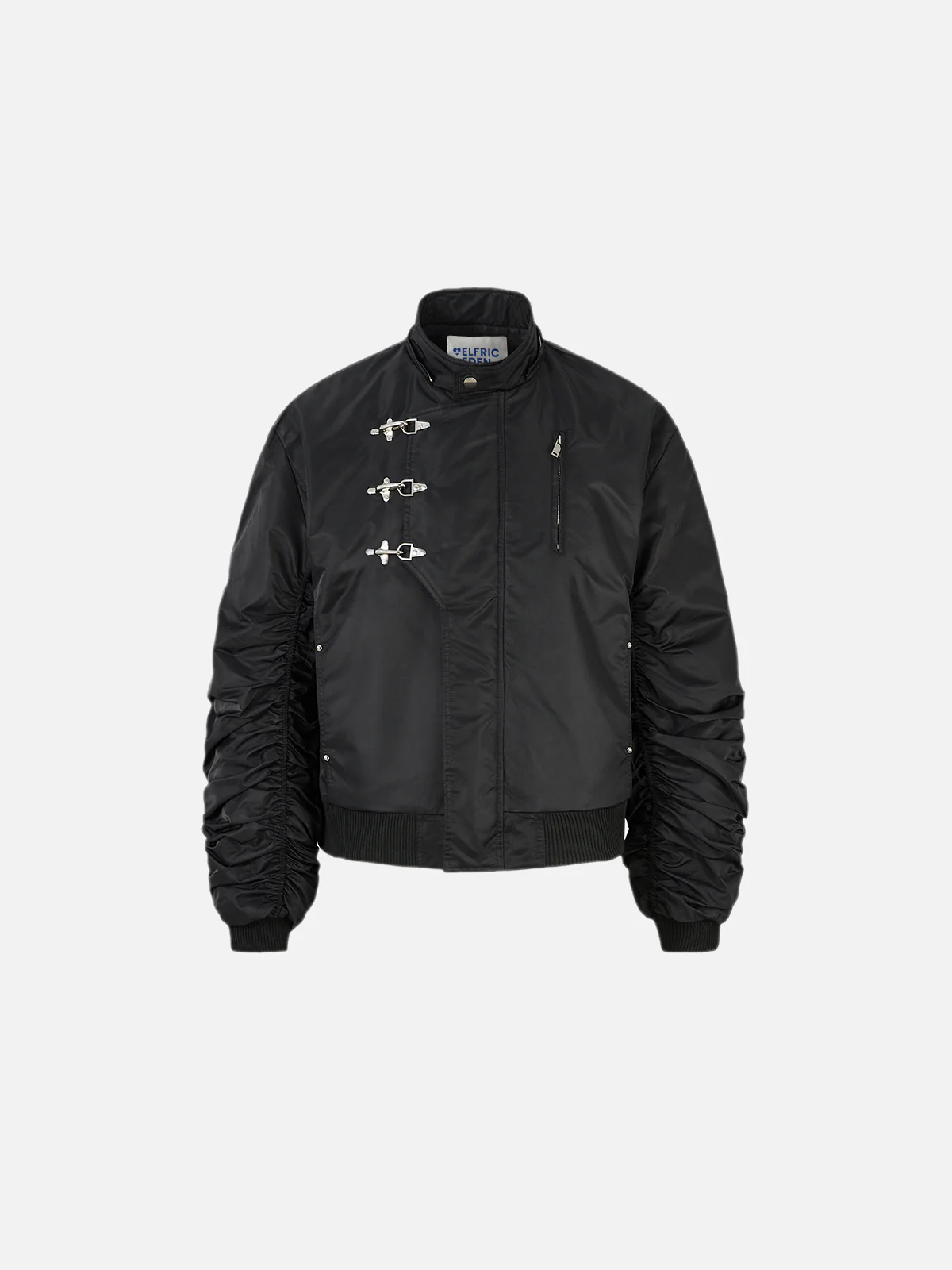 Aelfric Eden Kunstfell-Schnallenbomberjacke - Image 3