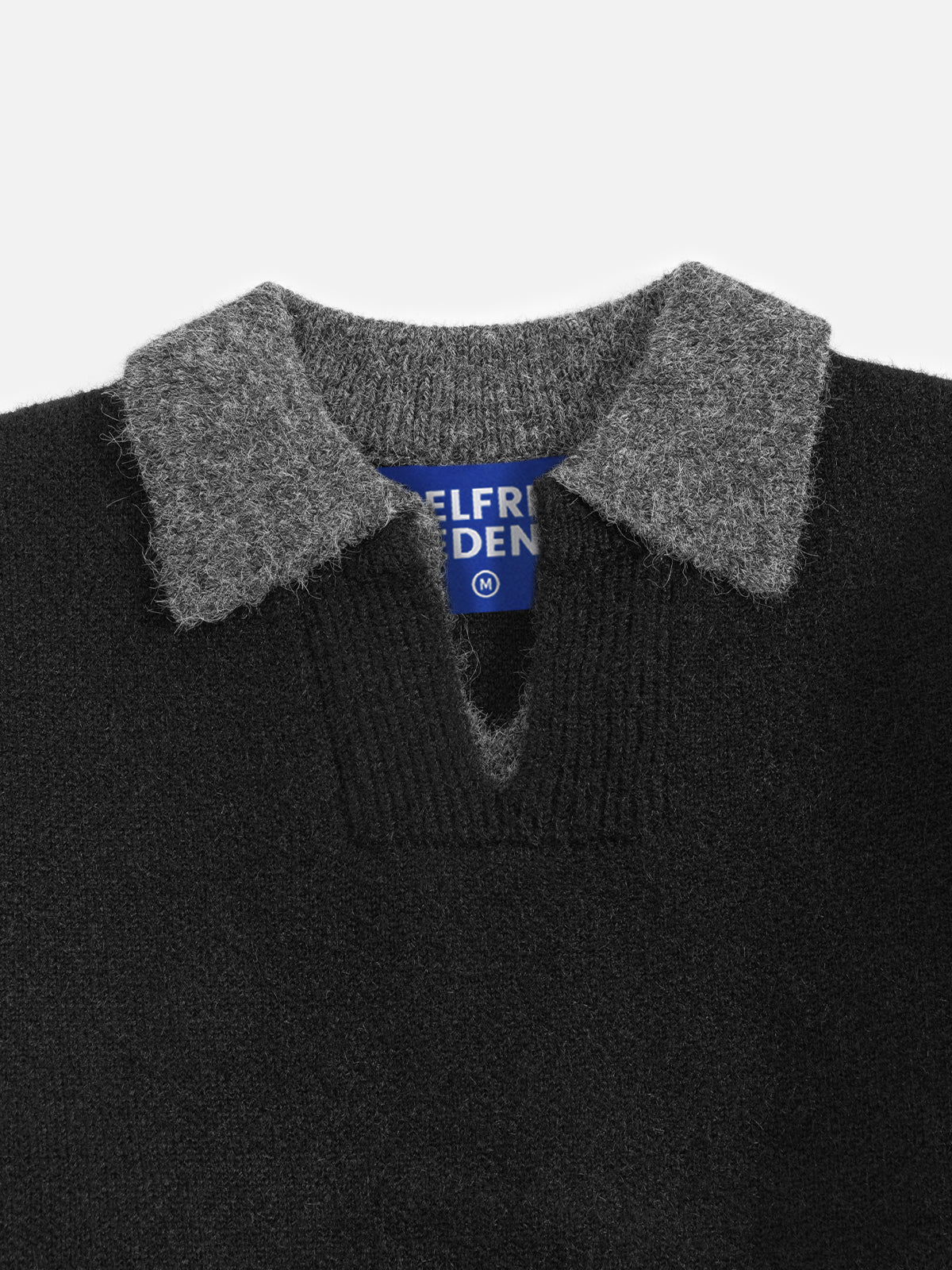 Aelfric Eden Faux Layer Polo Strickpullover - Image 3