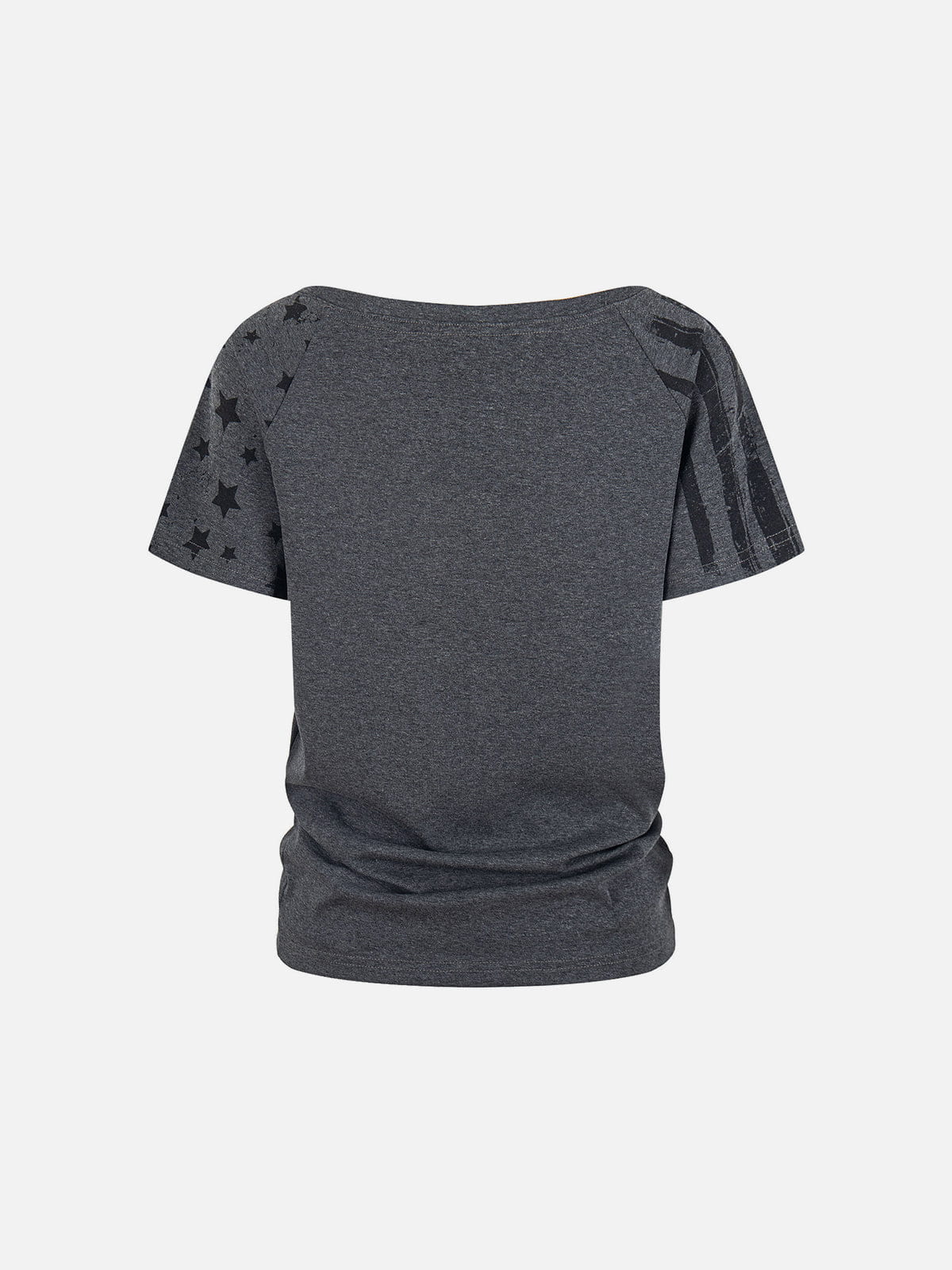 Aelfric Eden Flag Star Off-Shoulder-T-Shirt - Image 3