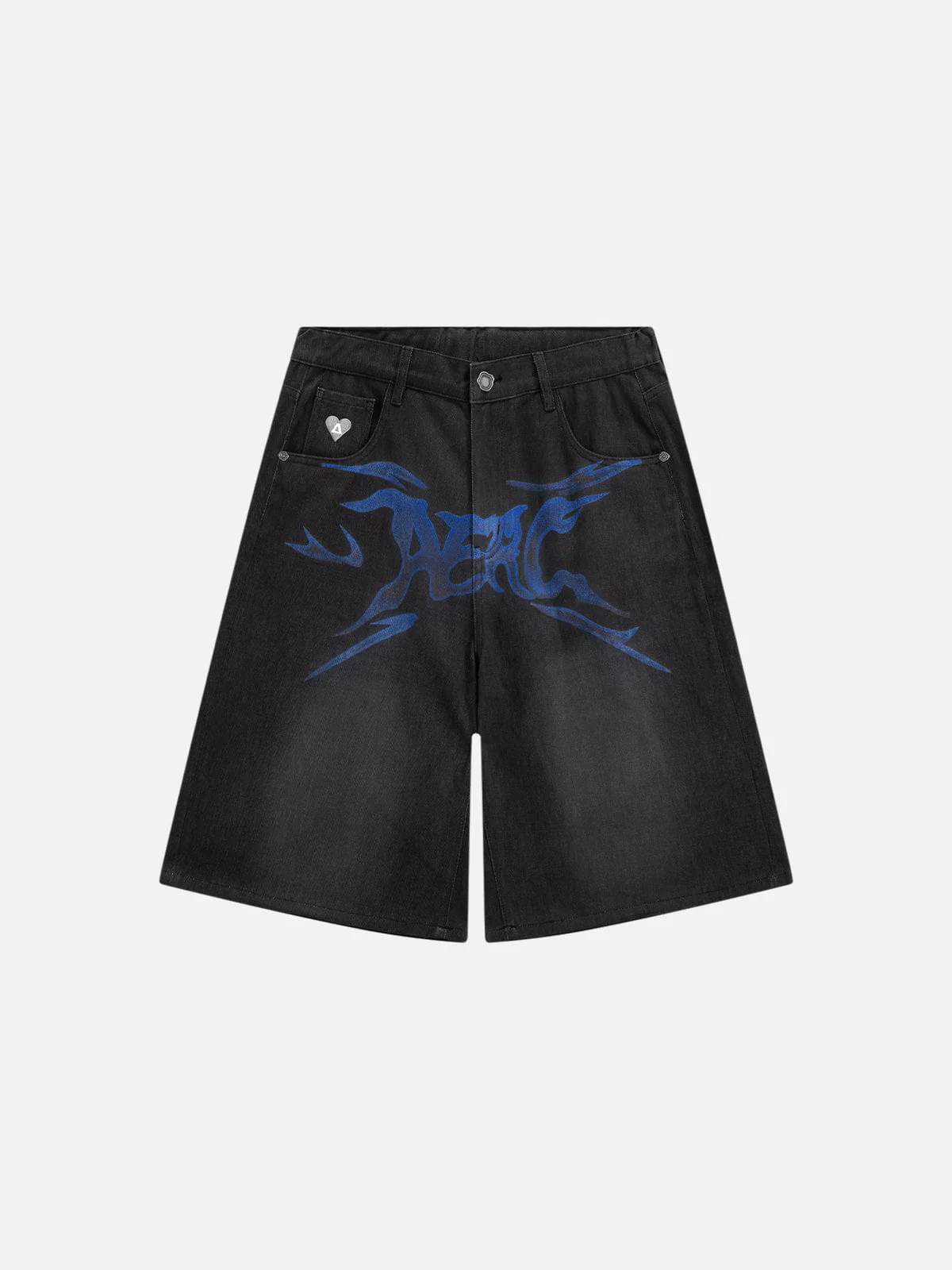 Aelfric Eden Flame Graphic Jorts