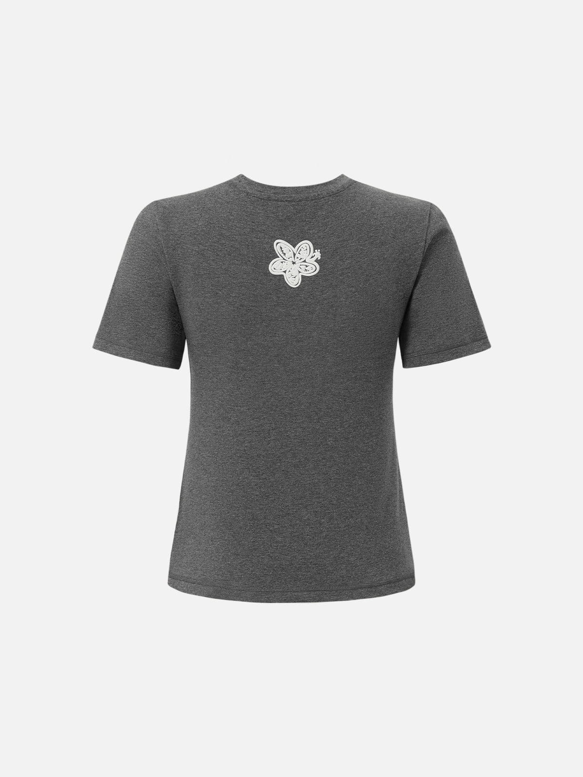 Aelfric Eden Floral Graphic Baby Tee - Image 2