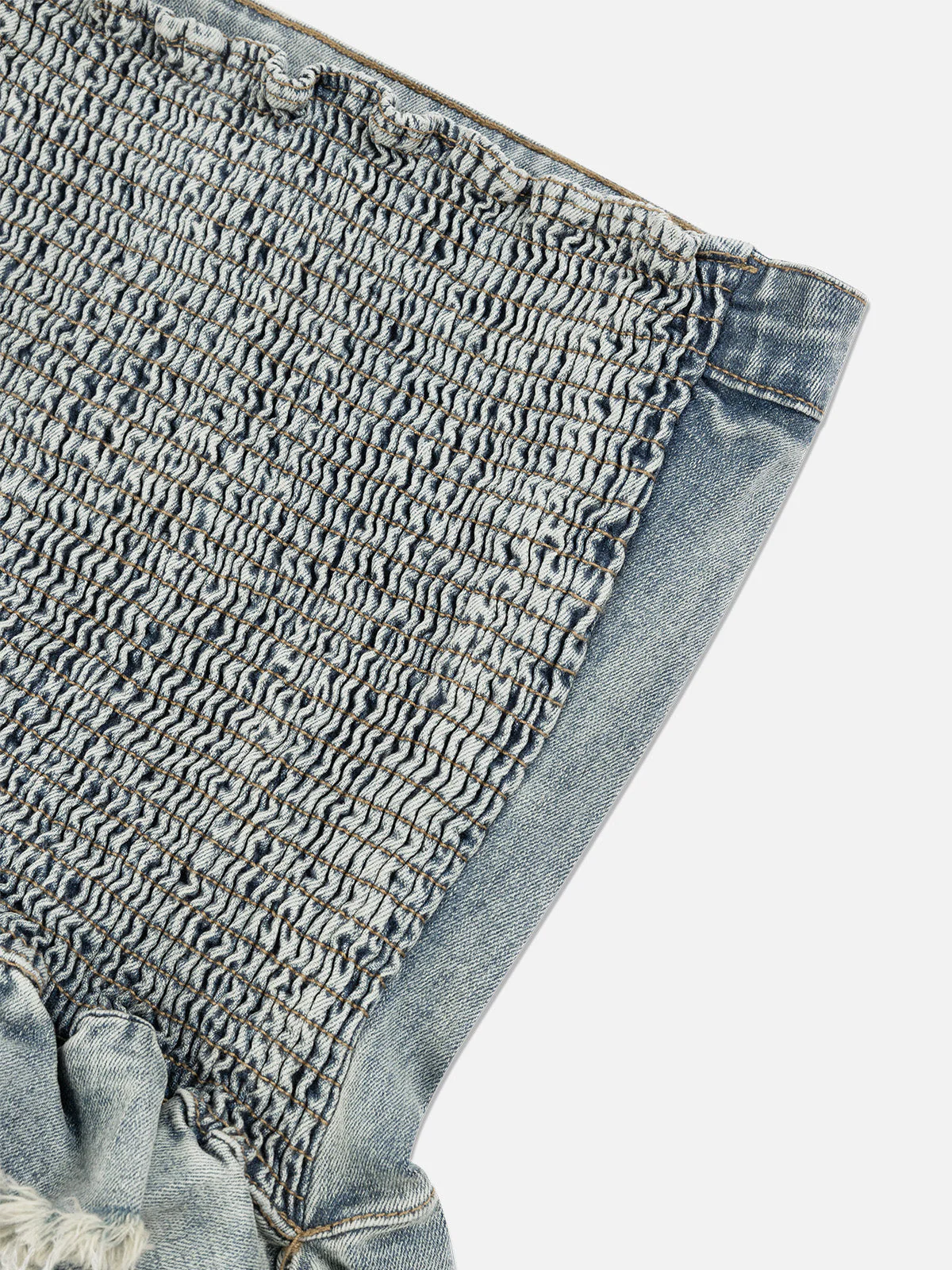 Aelfric Eden Fringe Hem Denim Tank Top - Image 3