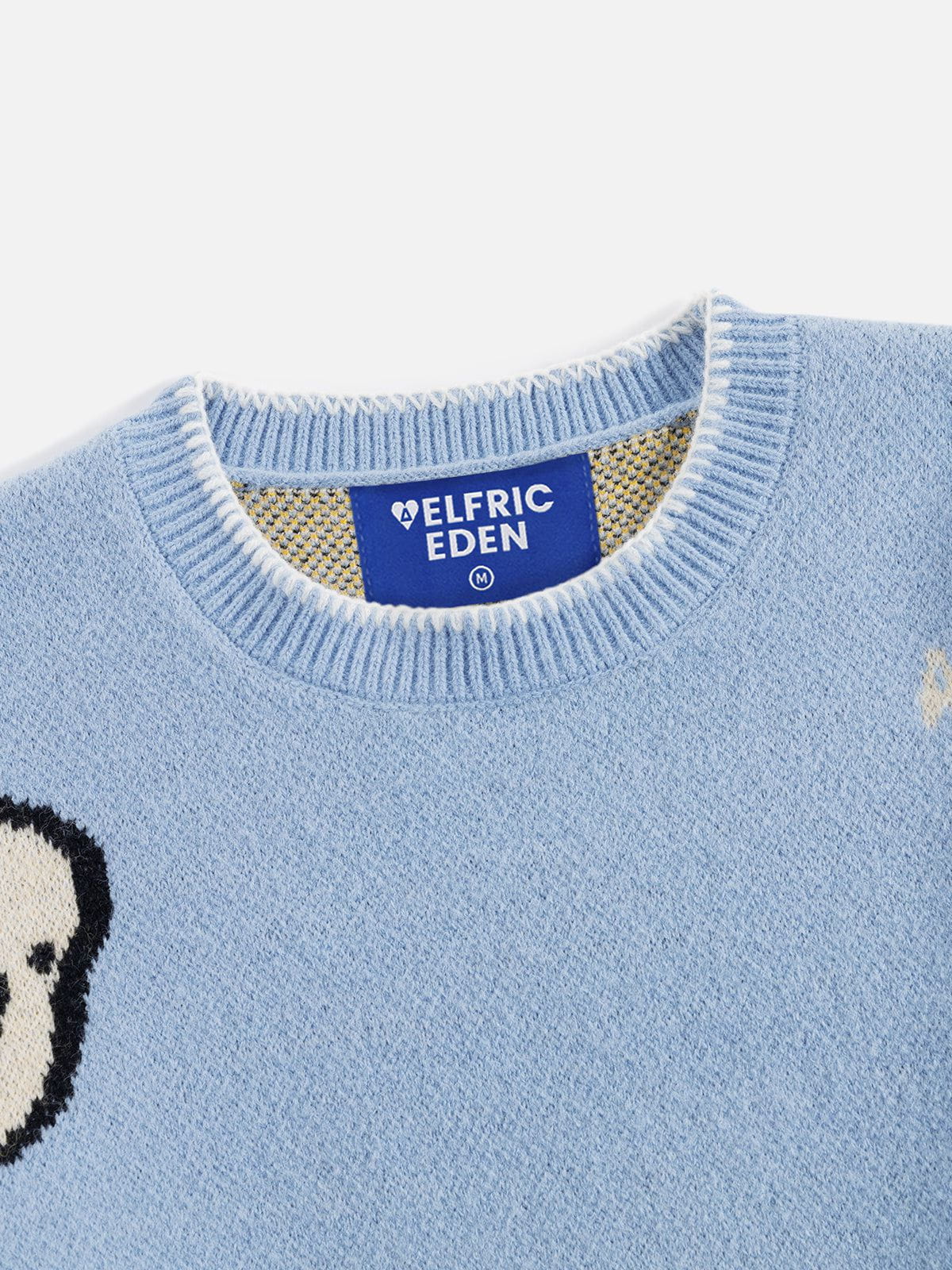 Aelfric Eden Gänse-Jacquard-Pullover - Image 4