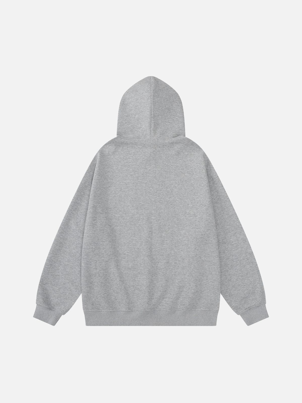 Aelfric Eden – Kapuzenpullover mit Graffiti-Hundegrafik - Image 9