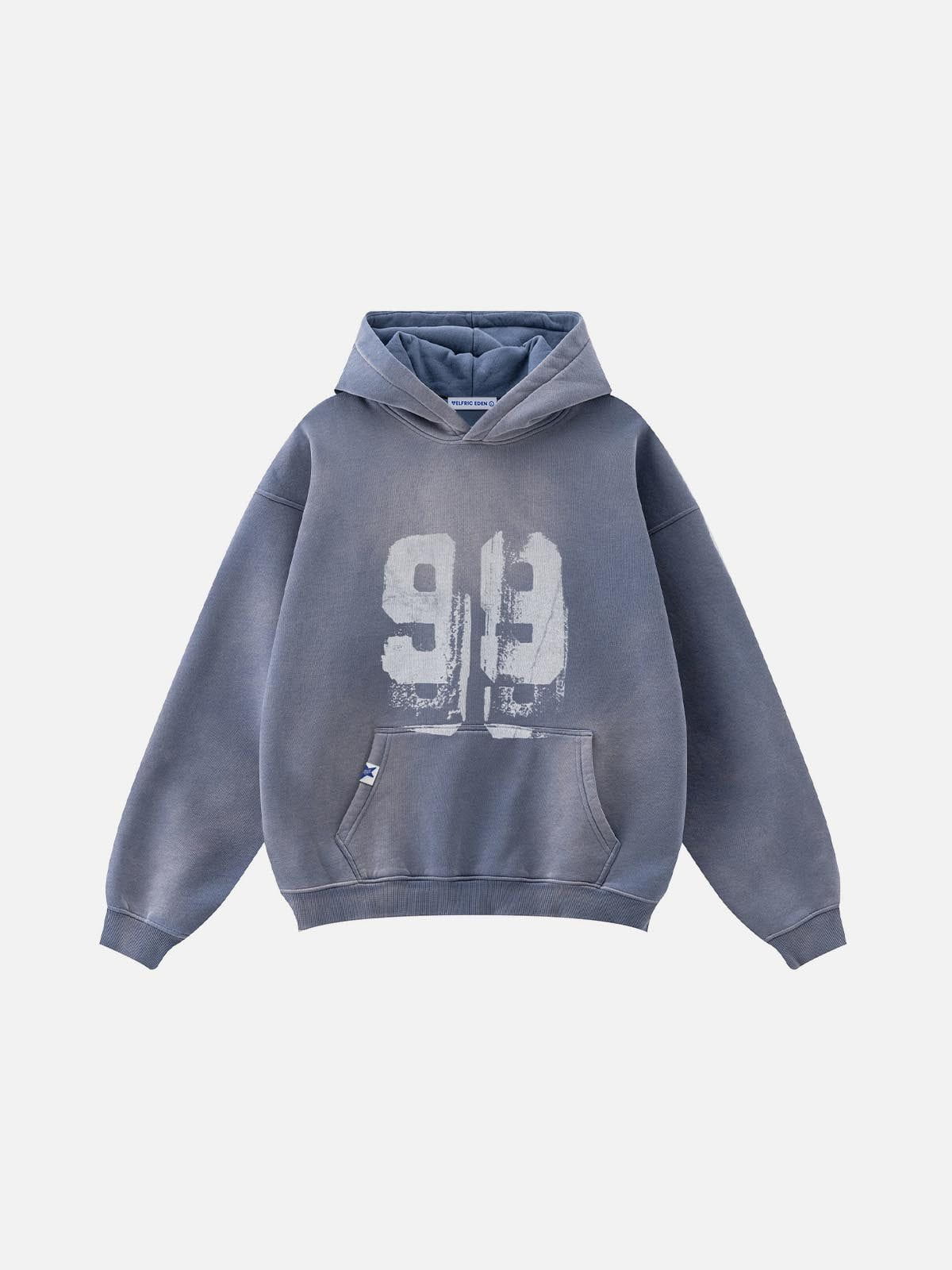 Aelfric Eden Graffiti Number Kapuzenpullover