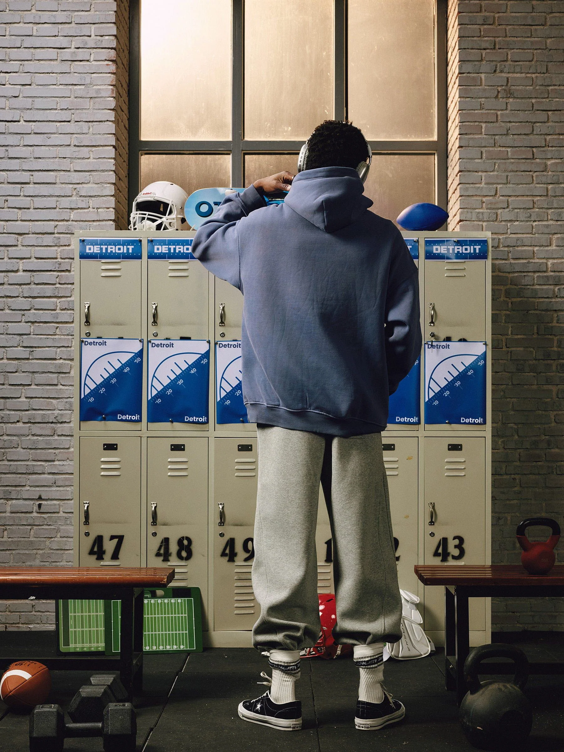Aelfric Eden Graffiti Number Kapuzenpullover - Image 12
