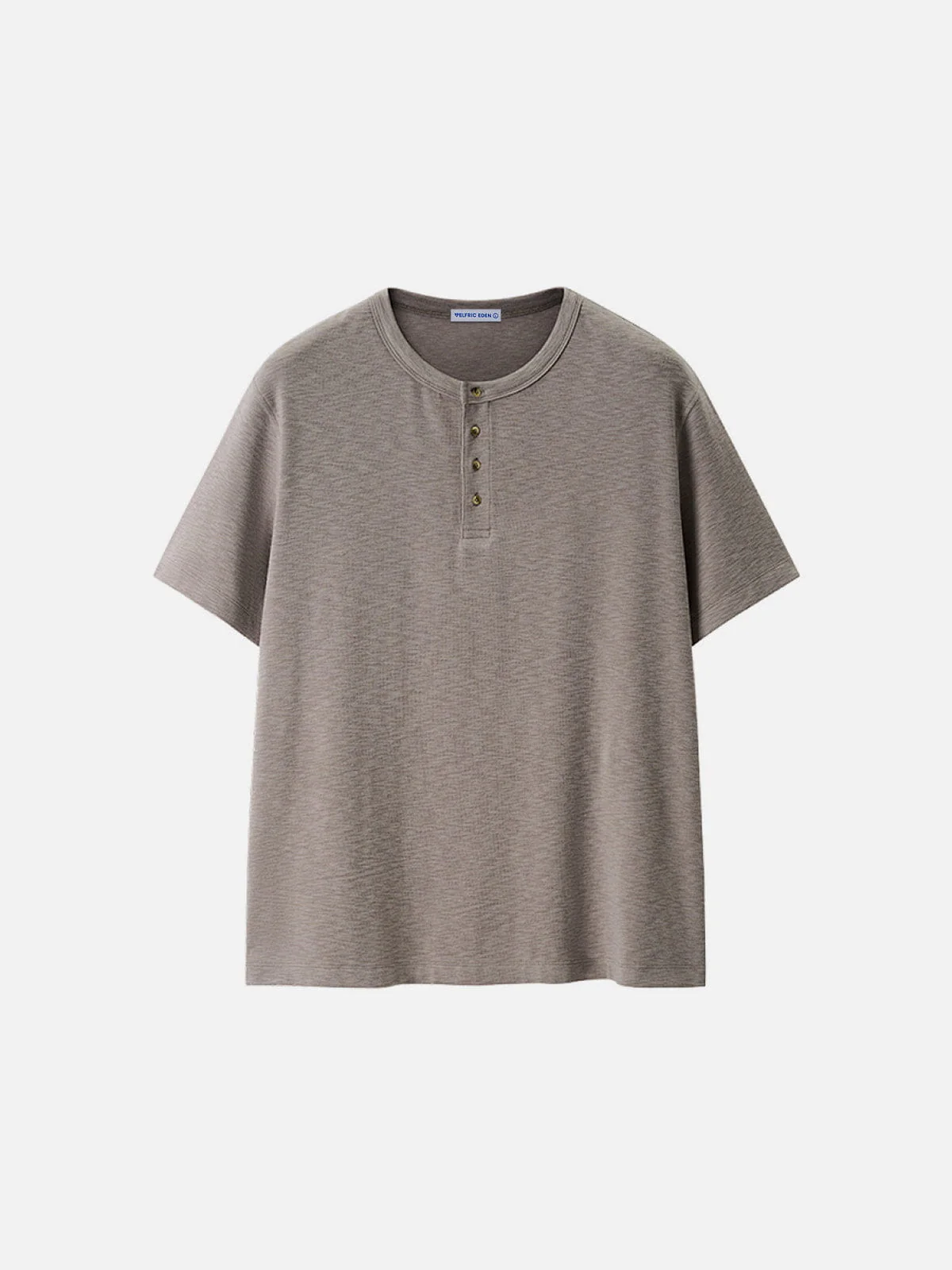 Aelfric Eden Henley-Knopfleisten-T-Shirt