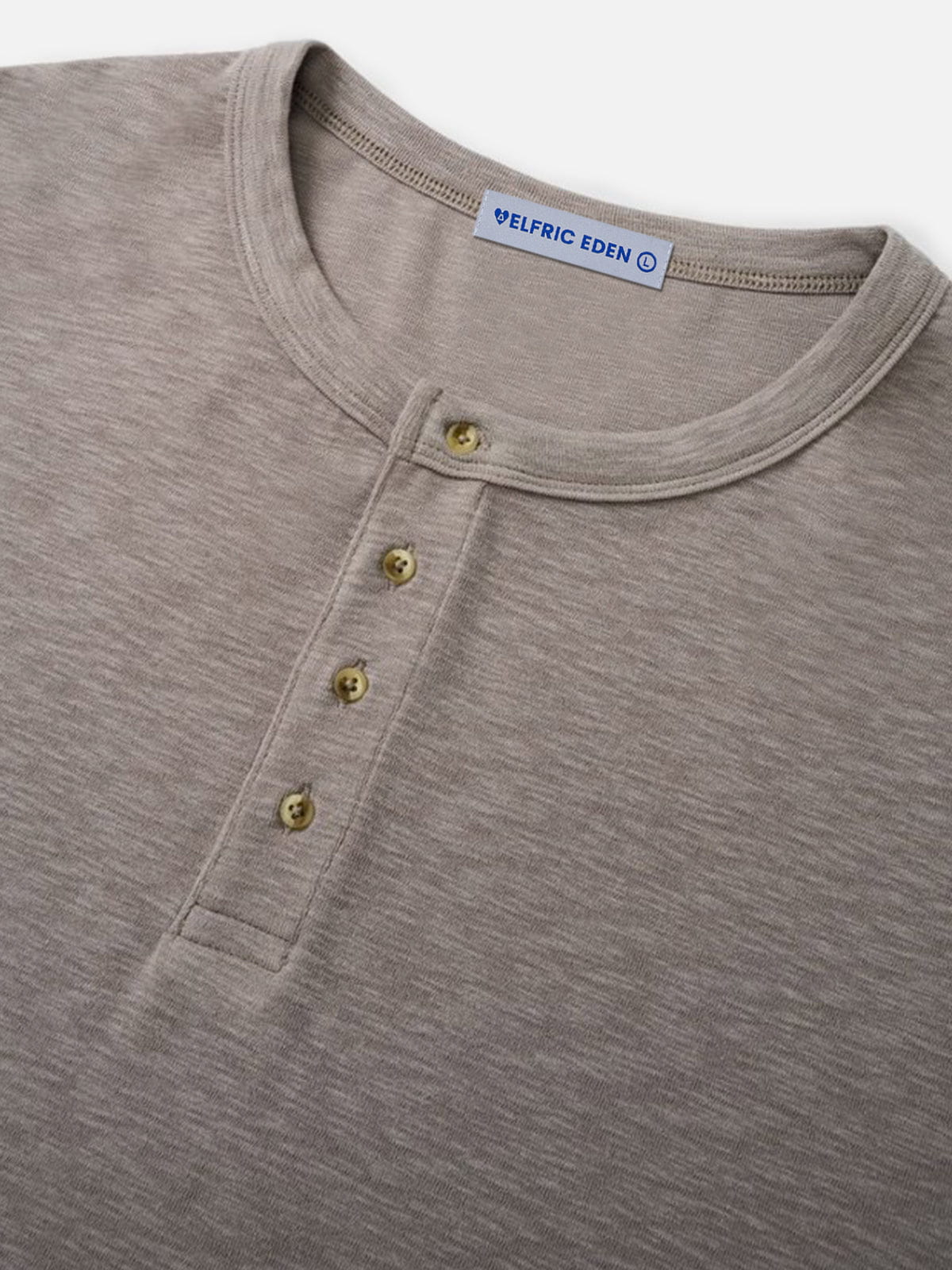 Aelfric Eden Henley-Knopfleisten-T-Shirt - Image 4