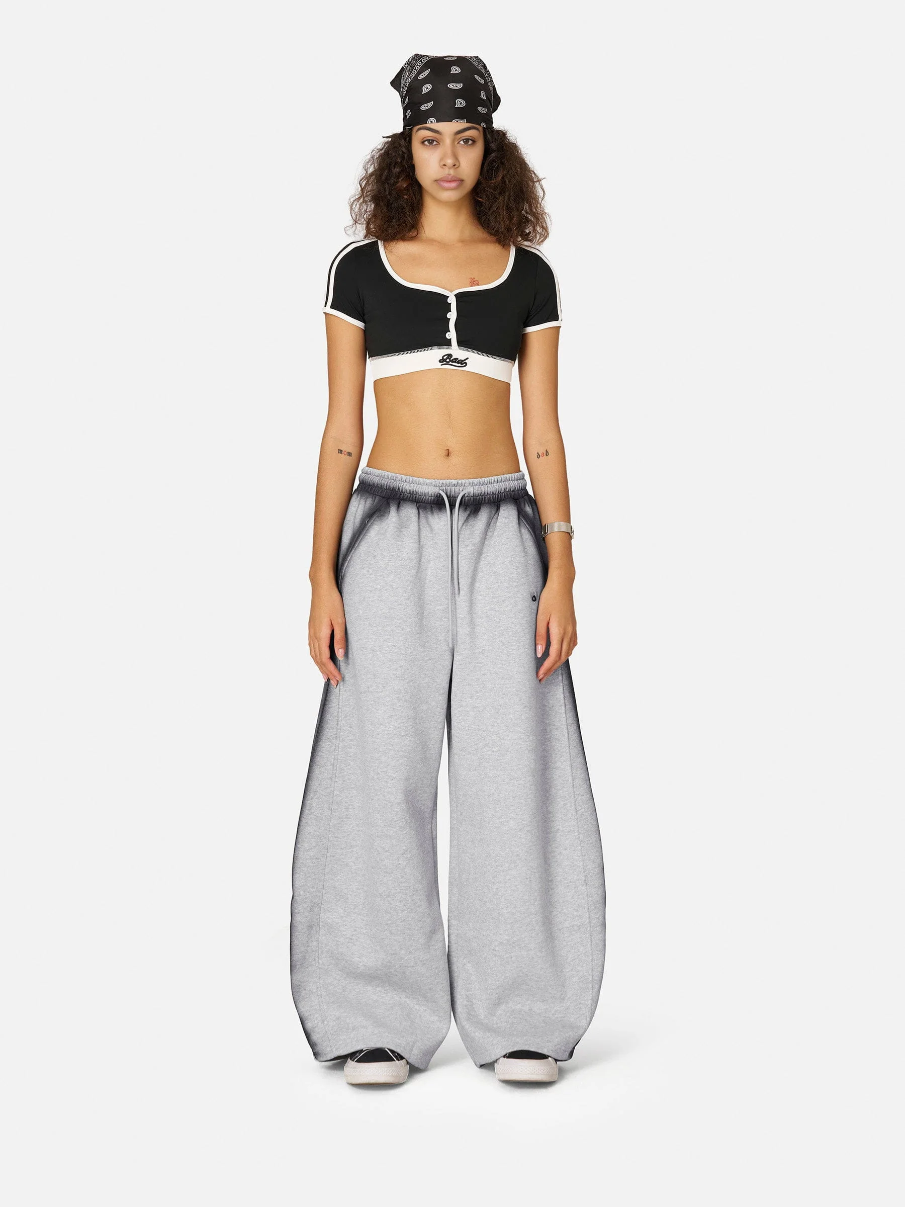 Aelfric Eden Inkjet Super Baggy Barrel Sweatpants - Image 7