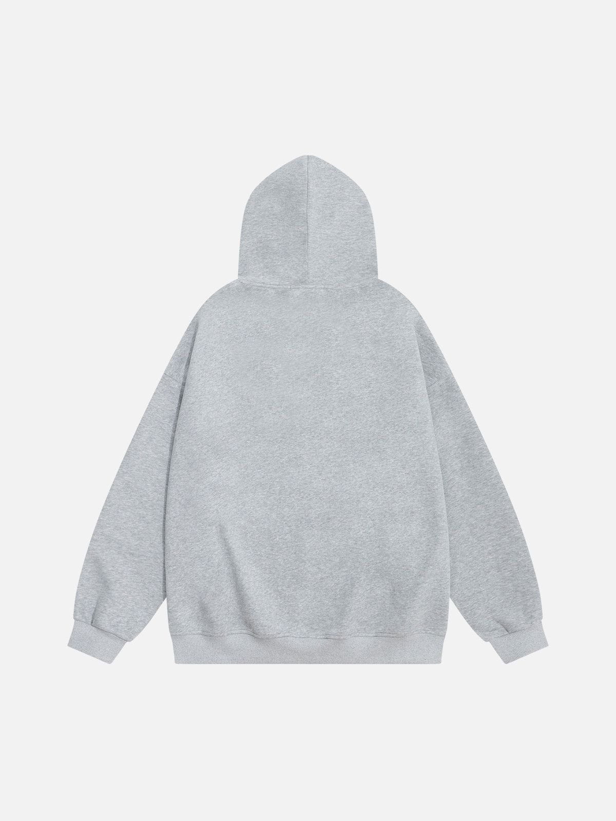 Aelfric Eden Kitten Grafik Pullover Hoodie - Image 4