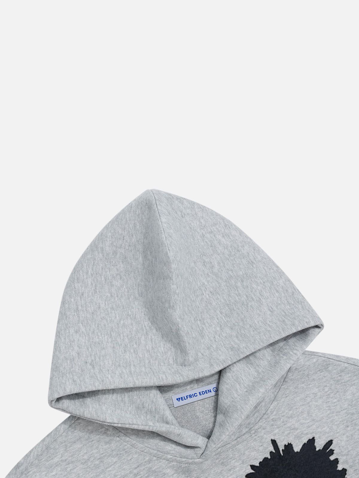 Aelfric Eden Kitten Grafik Pullover Hoodie - Image 5