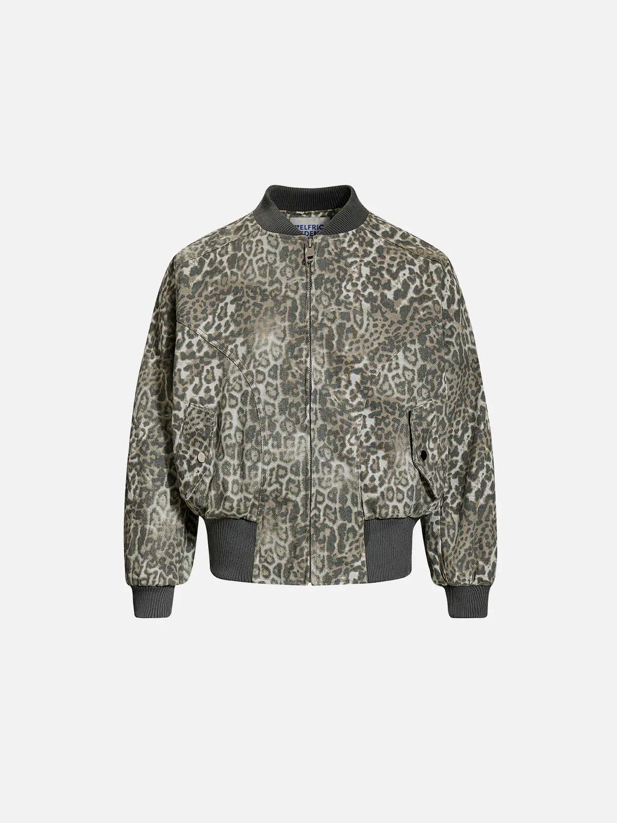 Aelfric Eden Leopard-Bomberjacke