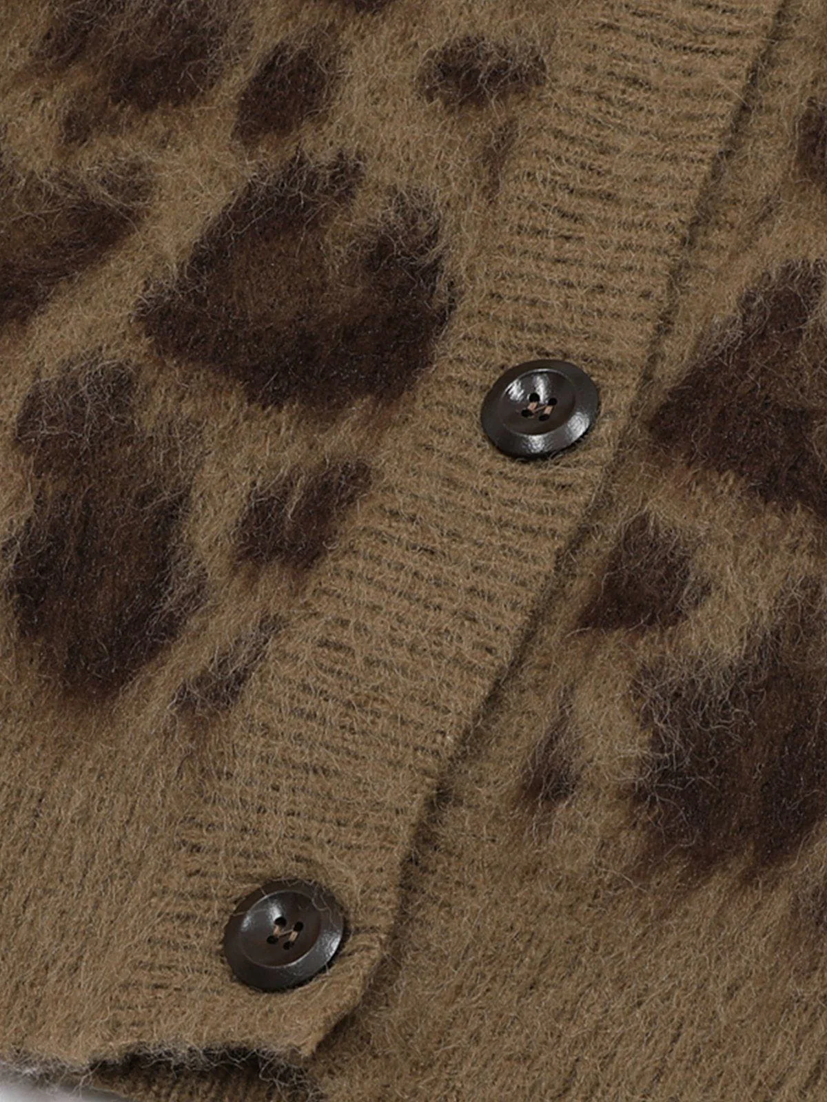 Aelfric Eden Leopard Strickjacke mit Grafik - Image 10