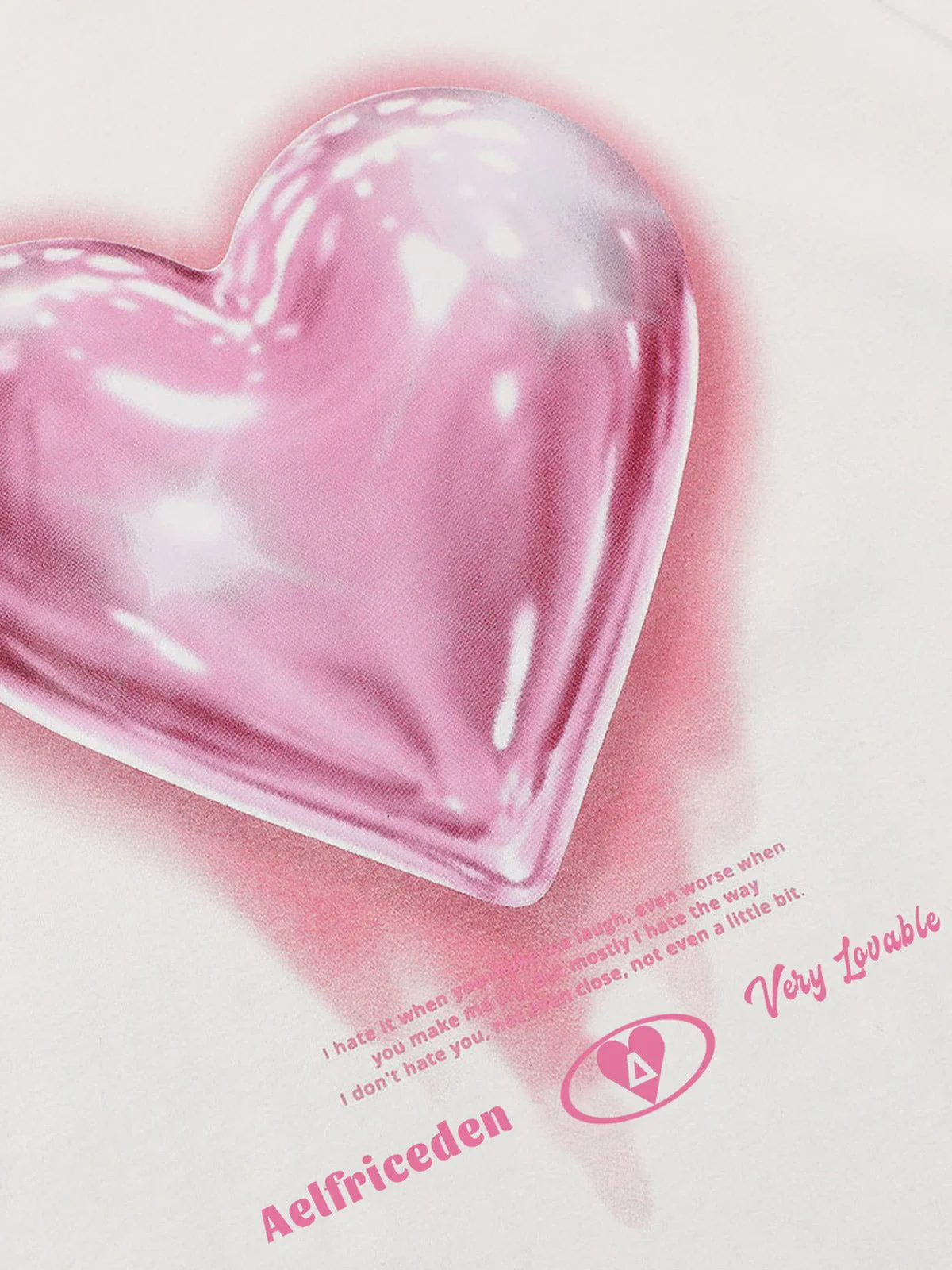 Aelfric Eden Love Balloon Grafik-T-Shirt - Image 7