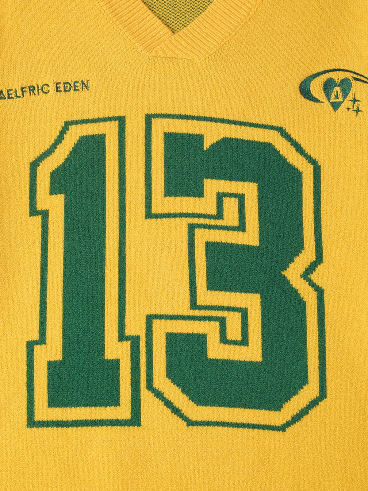 Aelfric Eden Polo-Pullover mit Zahlengrafik - Image 9
