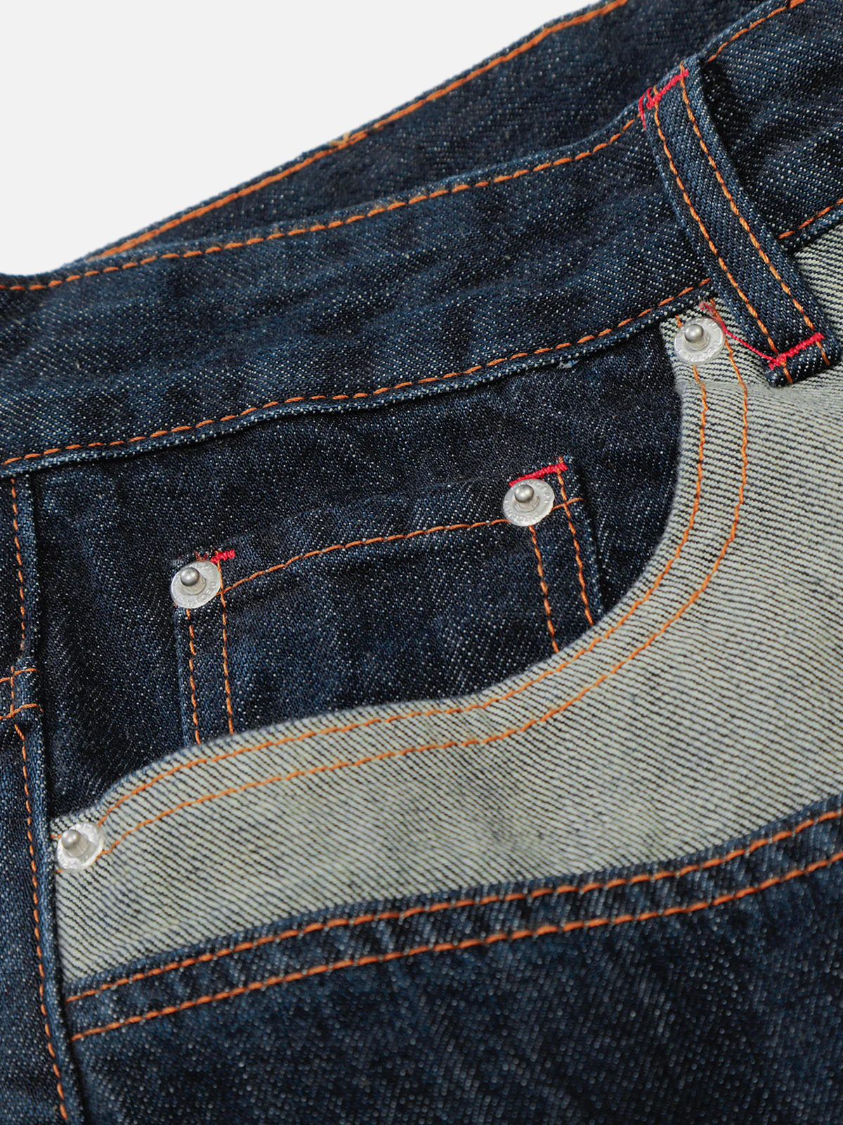 Aelfric Eden Panel Button Baggy Jeans - Image 3