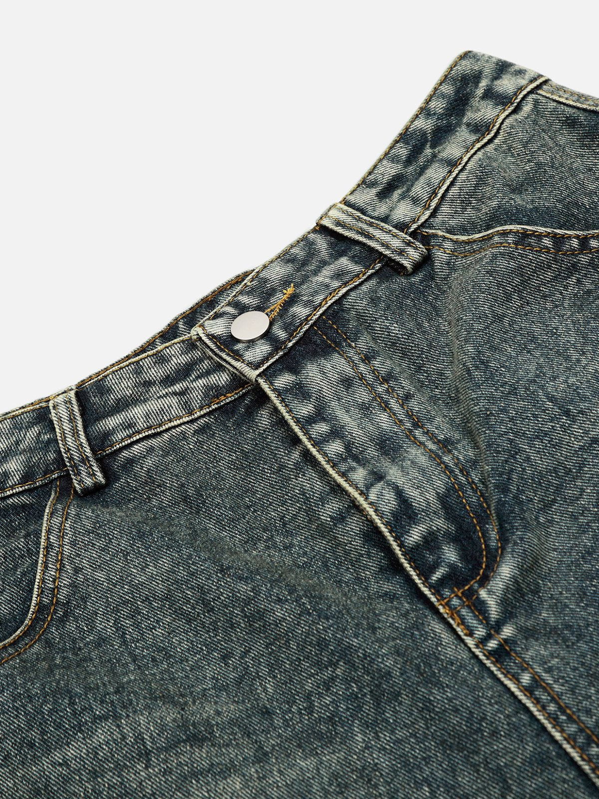 Aelfric Eden Pearlverzierte weite Longline-Jorts - Image 3