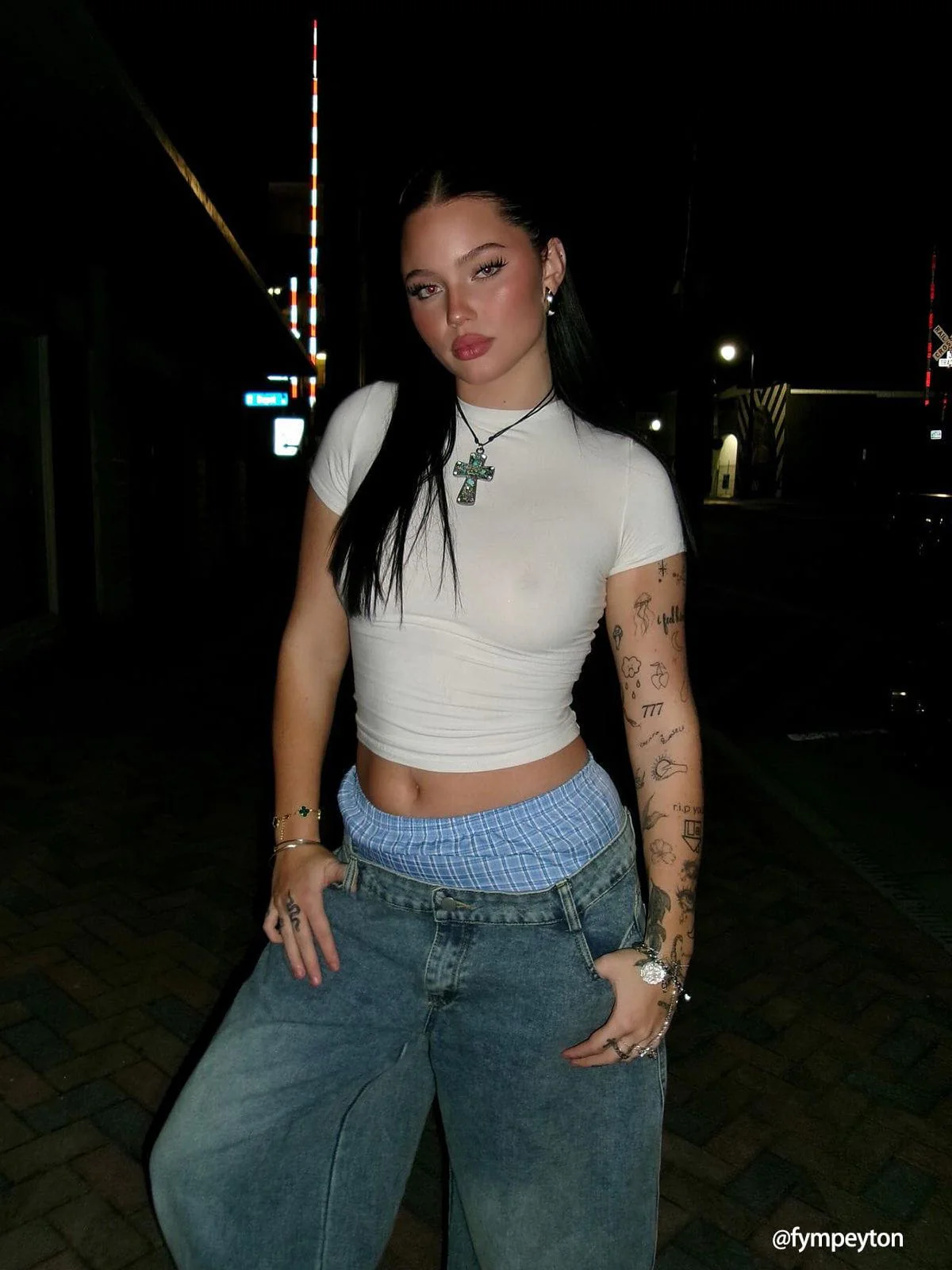Aelfric  Eden  Locker sitzende Jeans mit doppelter Taille - Image 12