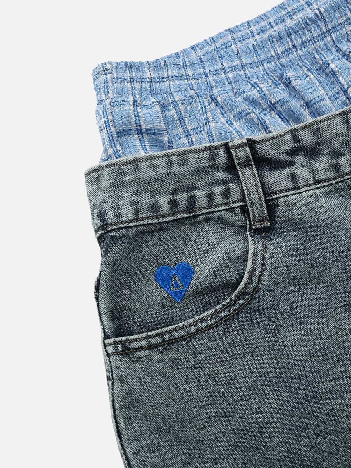 Aelfric  Eden  Locker sitzende Jeans mit doppelter Taille - Image 14