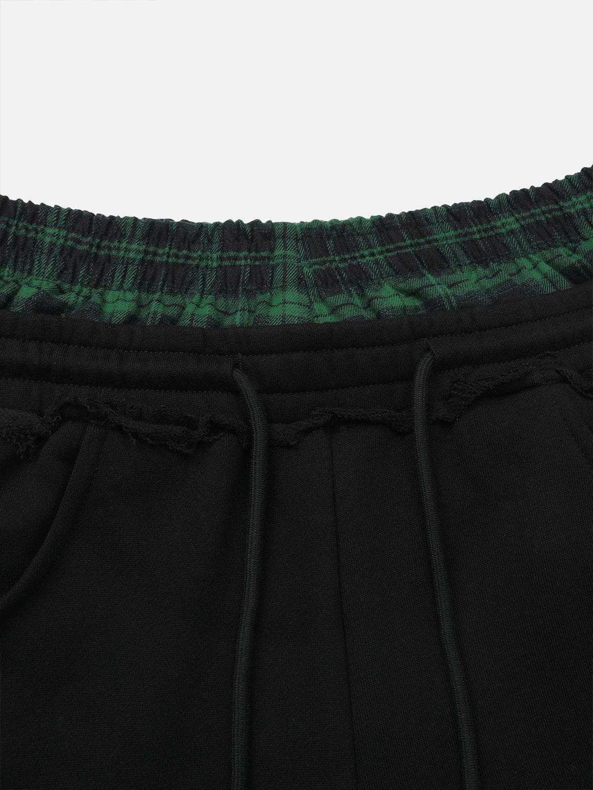 Aelfric Eden Karrierte Baggy Sweatpants mit doppeltem Bund - Image 7