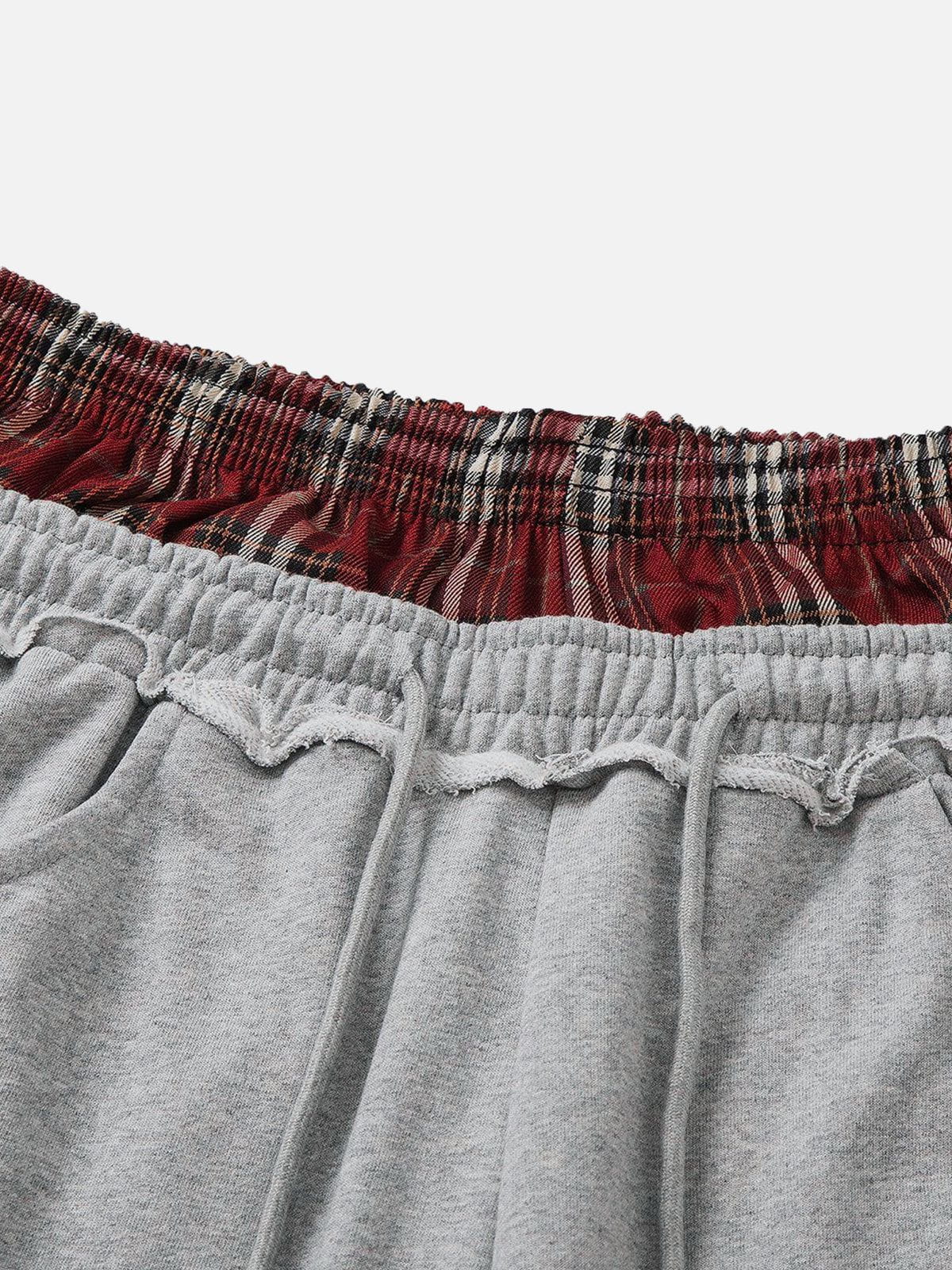 Aelfric Eden Karierte Patchwork-Jogginghose - Image 17